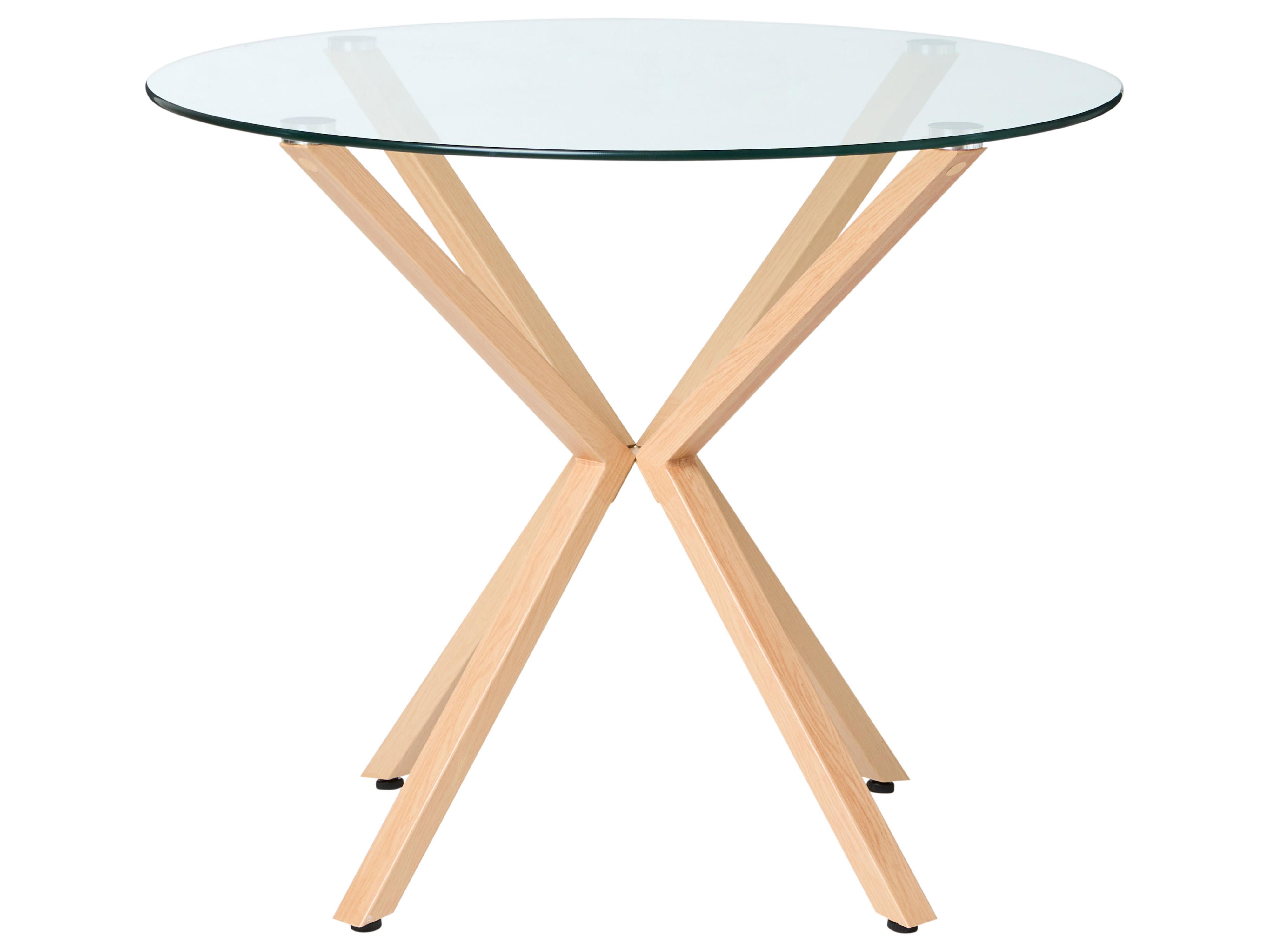 Mesa de comedor ALTURA Transparente 90 cm 90 cm