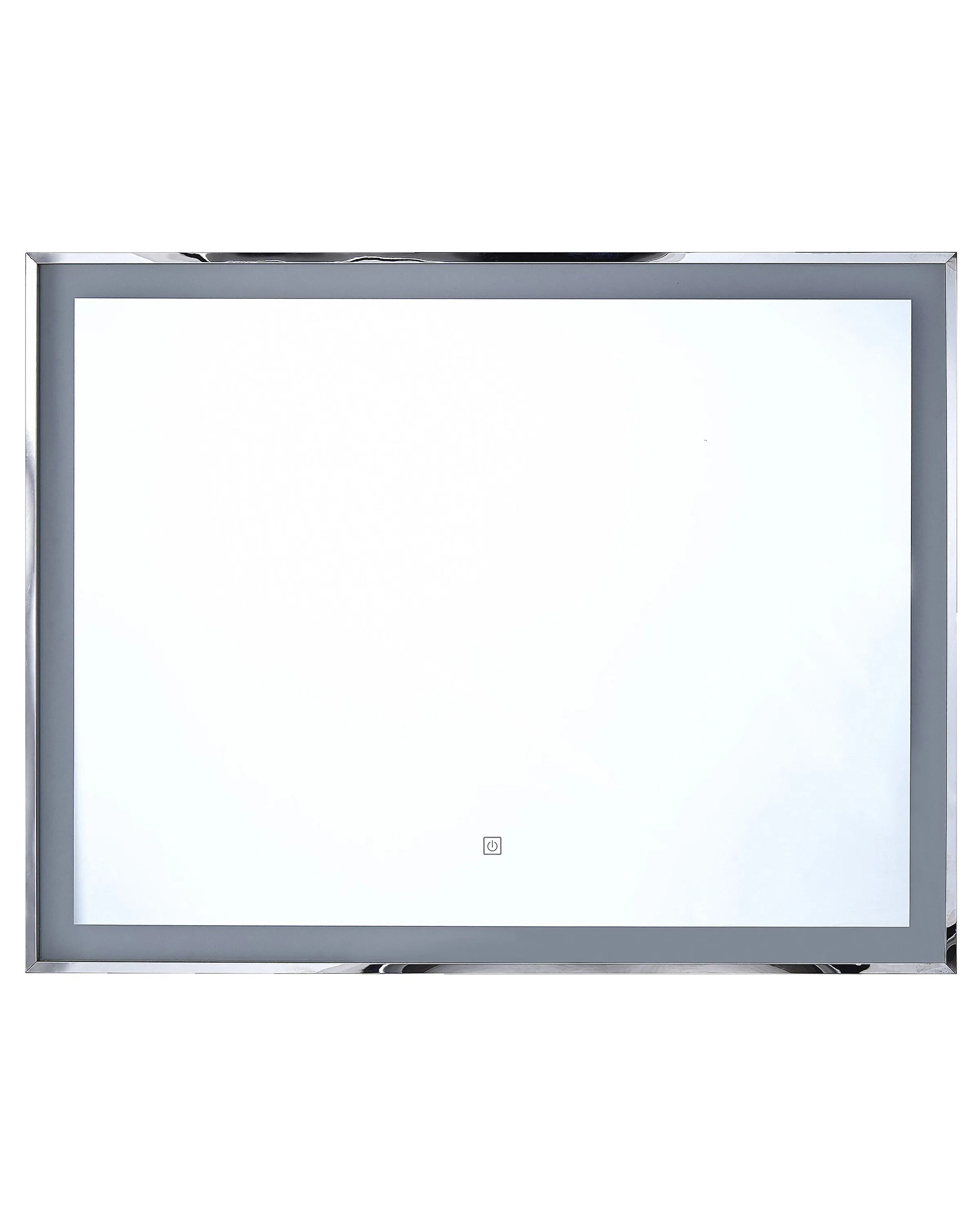 LED Bathroom Mirror ARGENS 90 cm 70 cm Silver