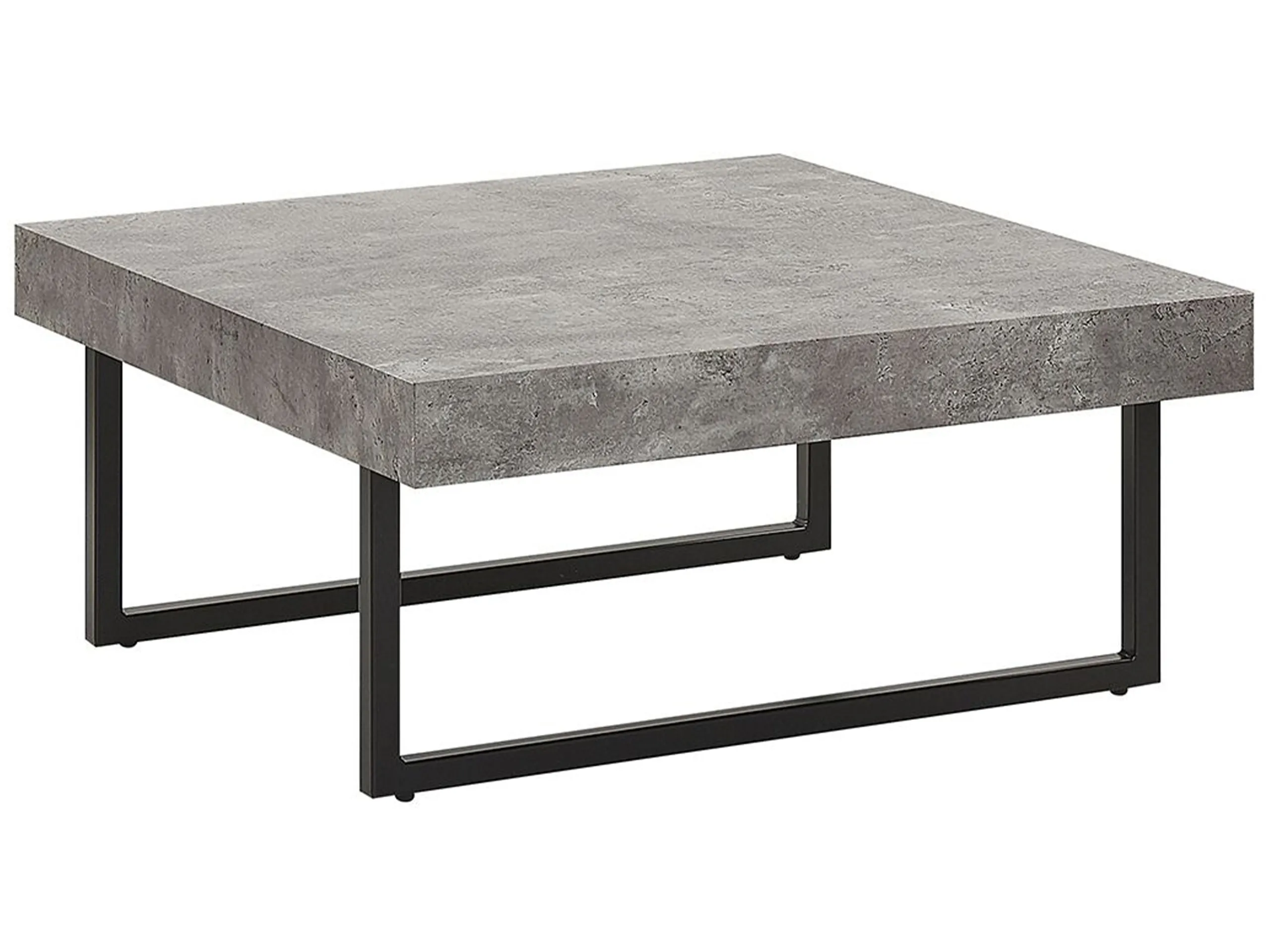Mesa de centro DELUZ Gris efecto hormigón