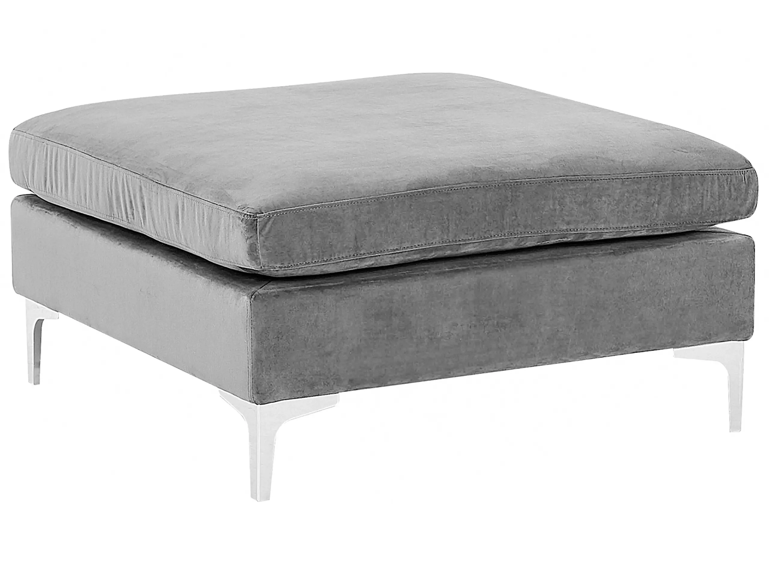 Otomana EVJA Terciopelo Gris