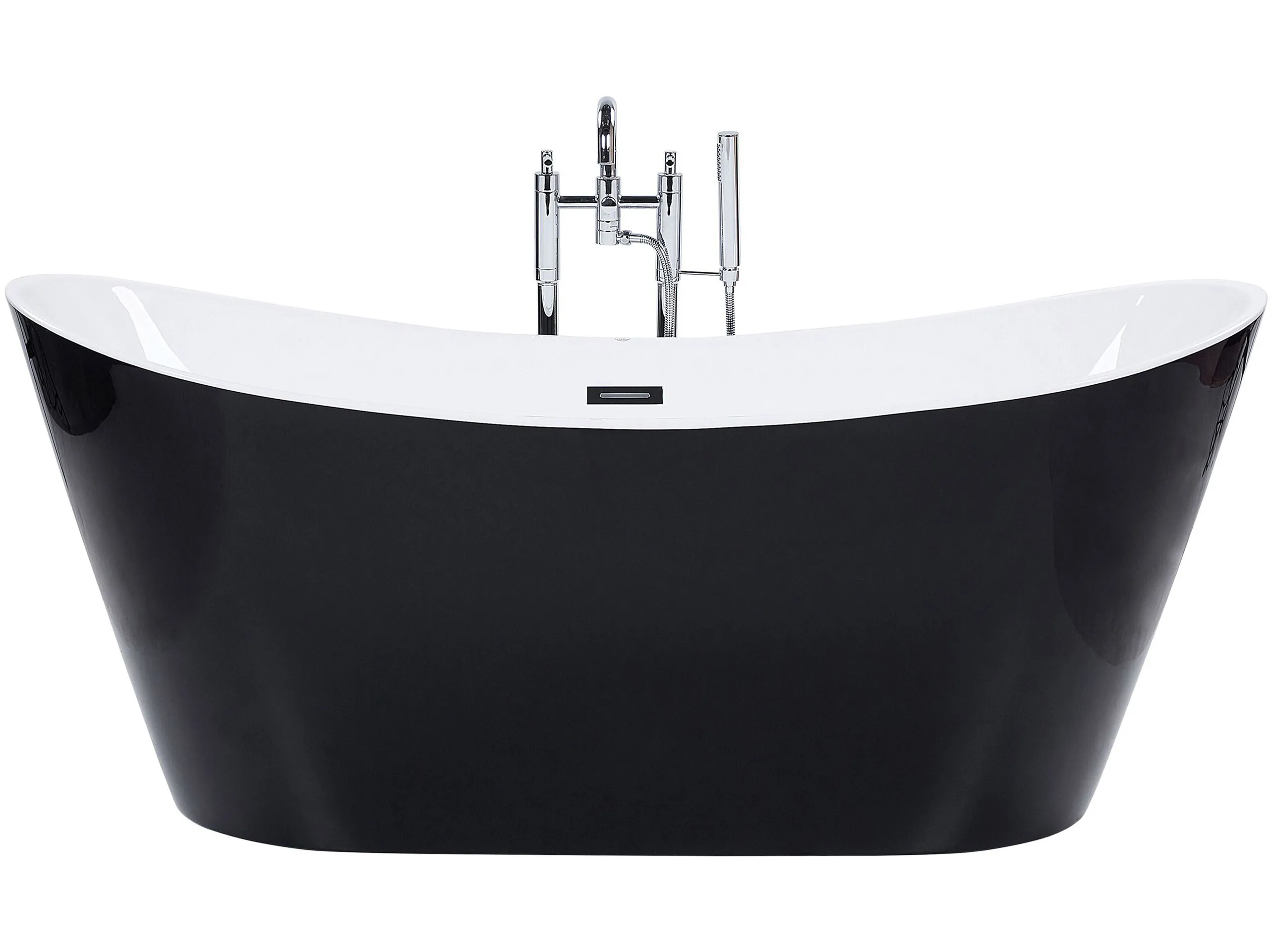 Freestanding Bathtub ANTIGUA 1600 x 760 mm Black