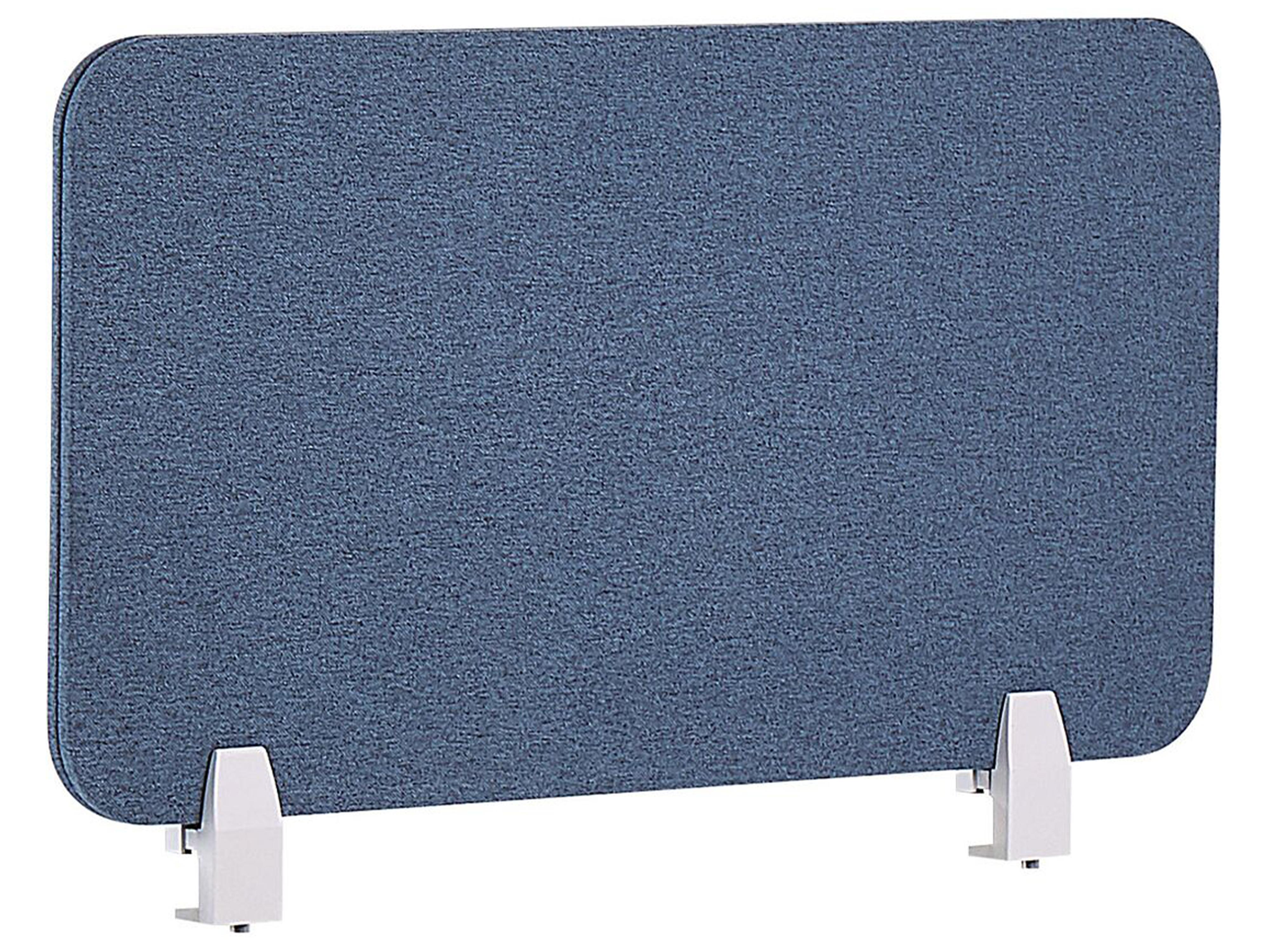 Desk Screen WALLY 72 x 40 cm Blue