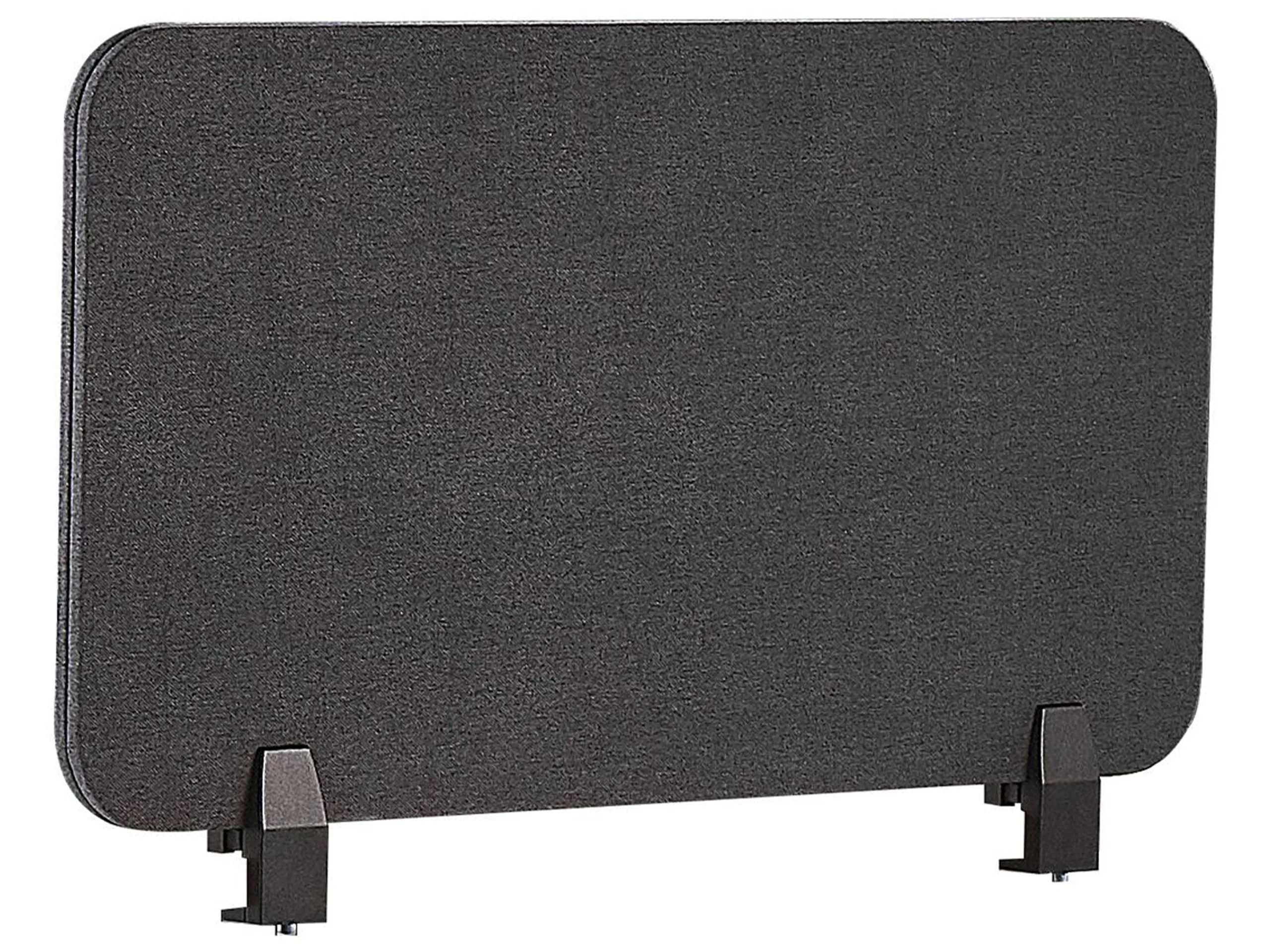 Desk Screen WALLY 72 x 40 cm Dark Grey