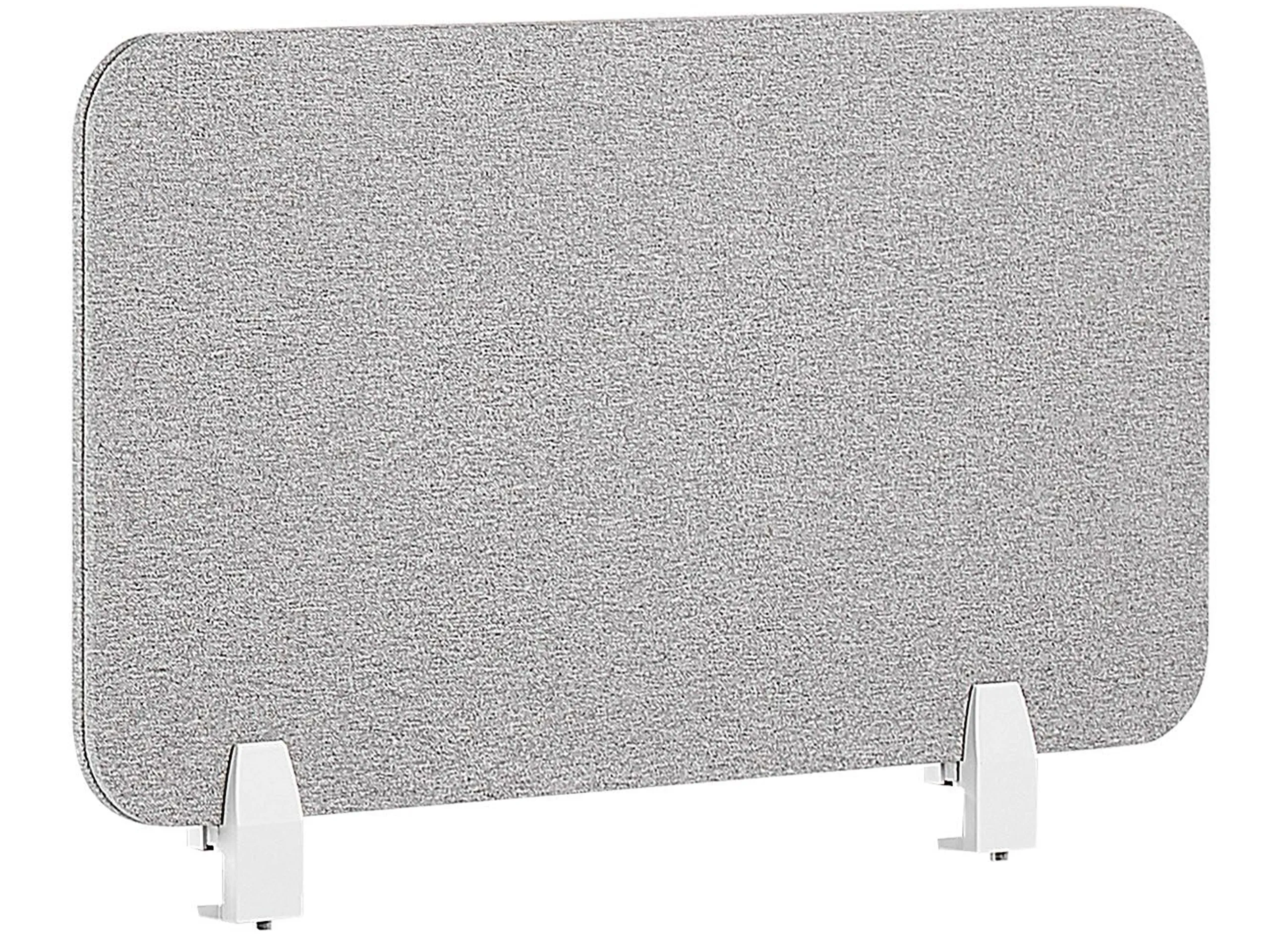 Desk Screen WALLY 80 x 40 cm Light Grey
