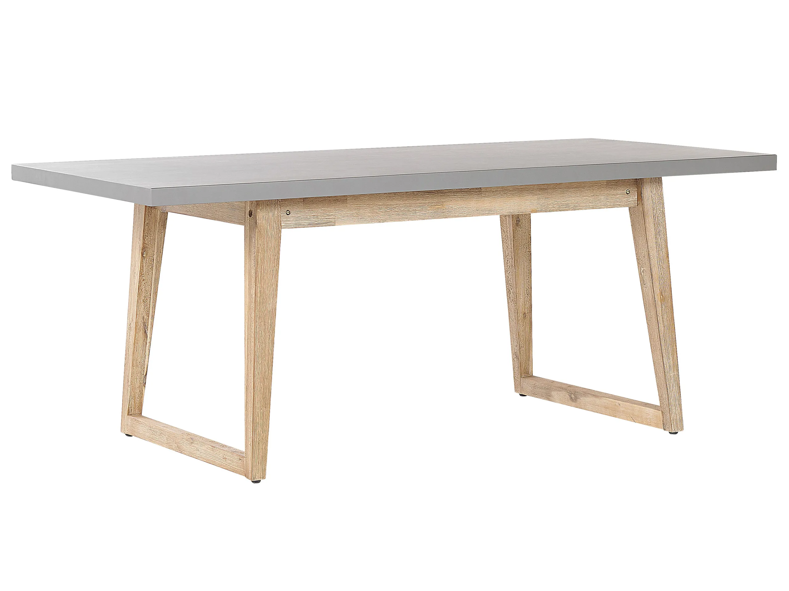 Mesa de jardín ORIA 180 cm 90 cm Cemento Gris