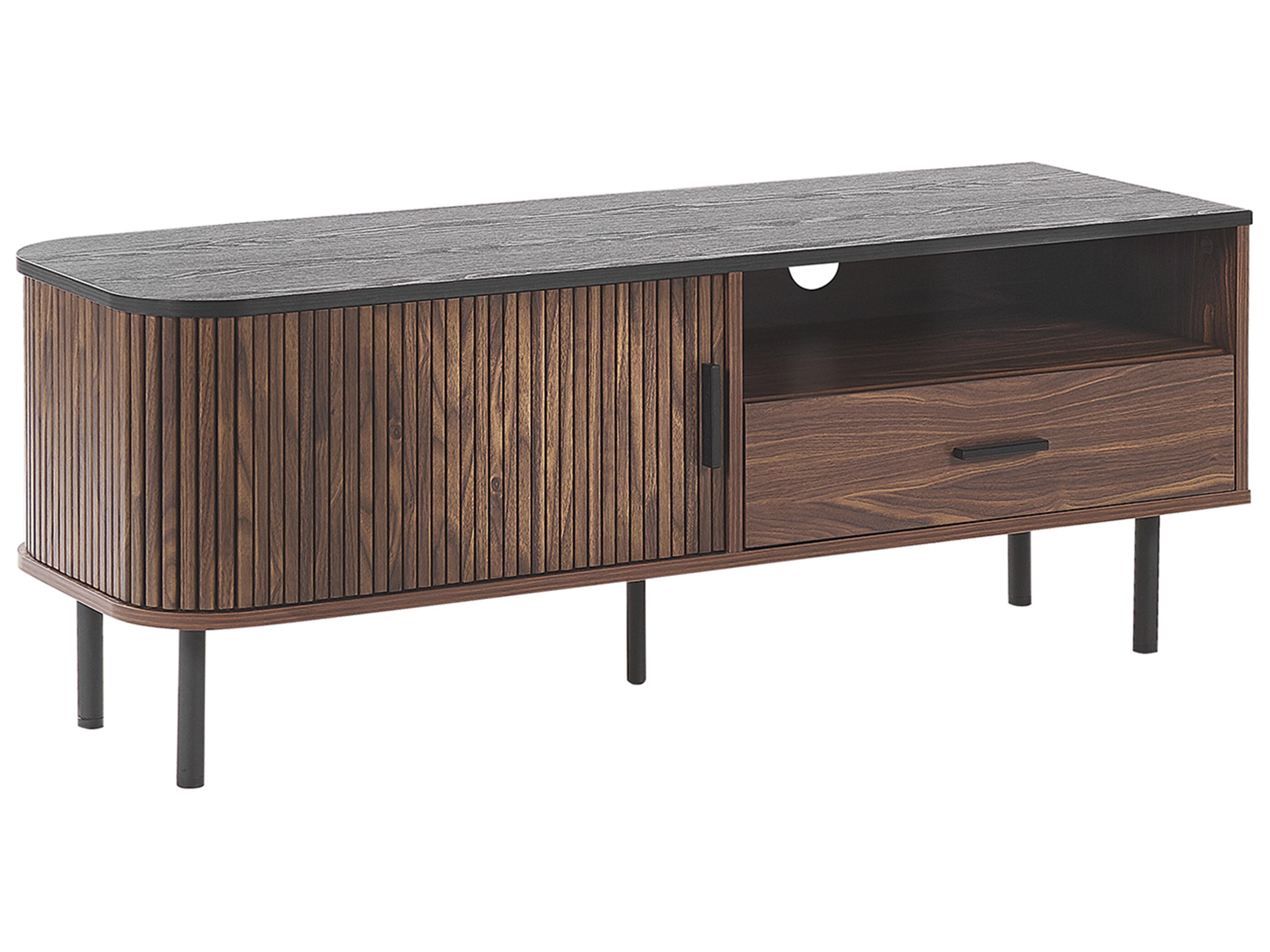 Mueble TV JOSE Marrón oscuro