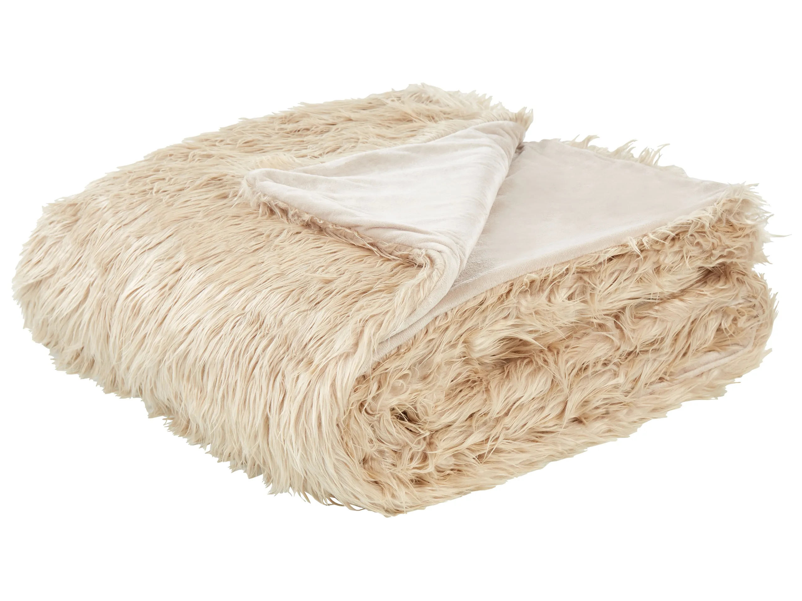 Bedspread DELICE 200 x 220 cm Light Brown