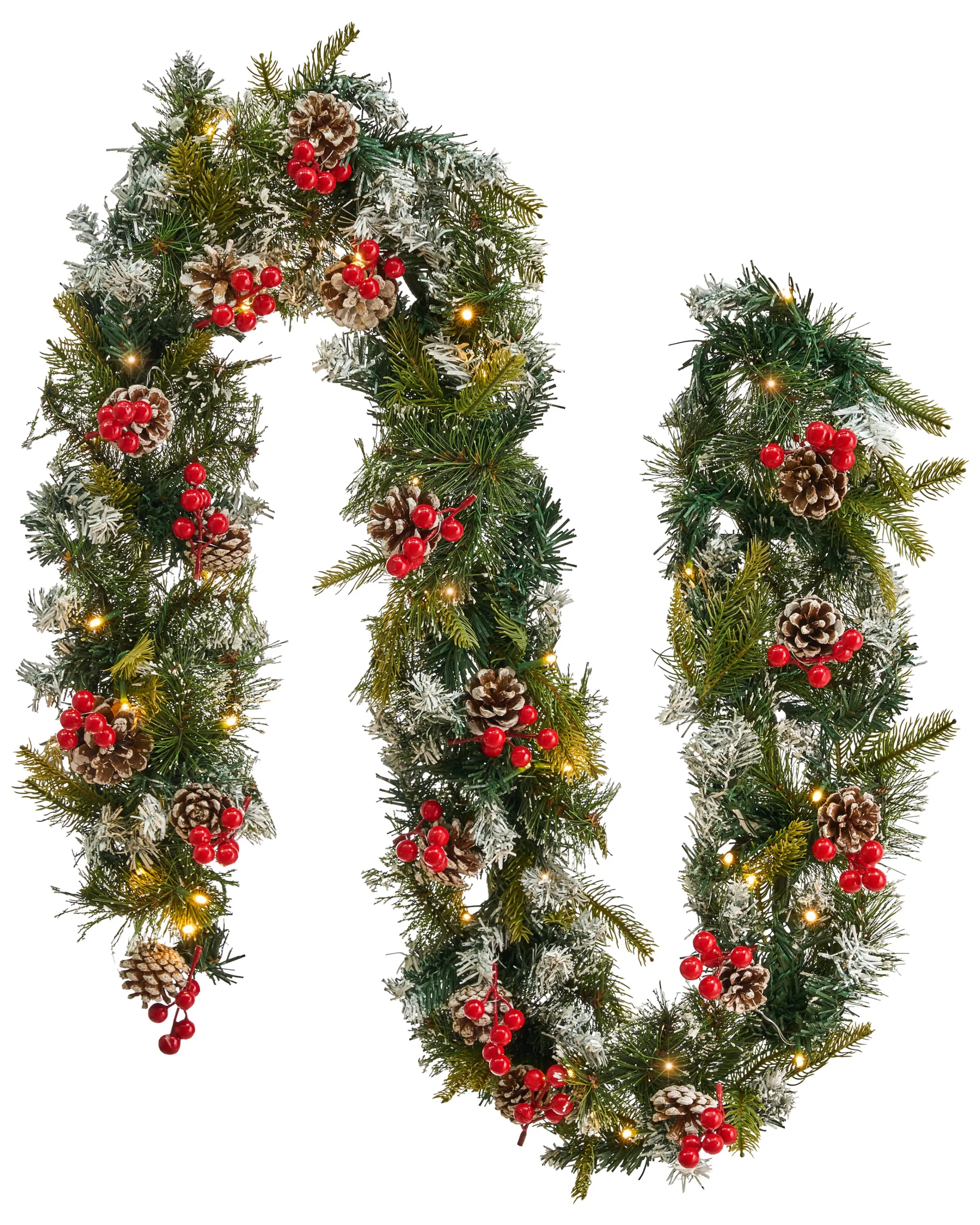 Guirnalda de Navidad LED PAIMIO 180 cm Verde