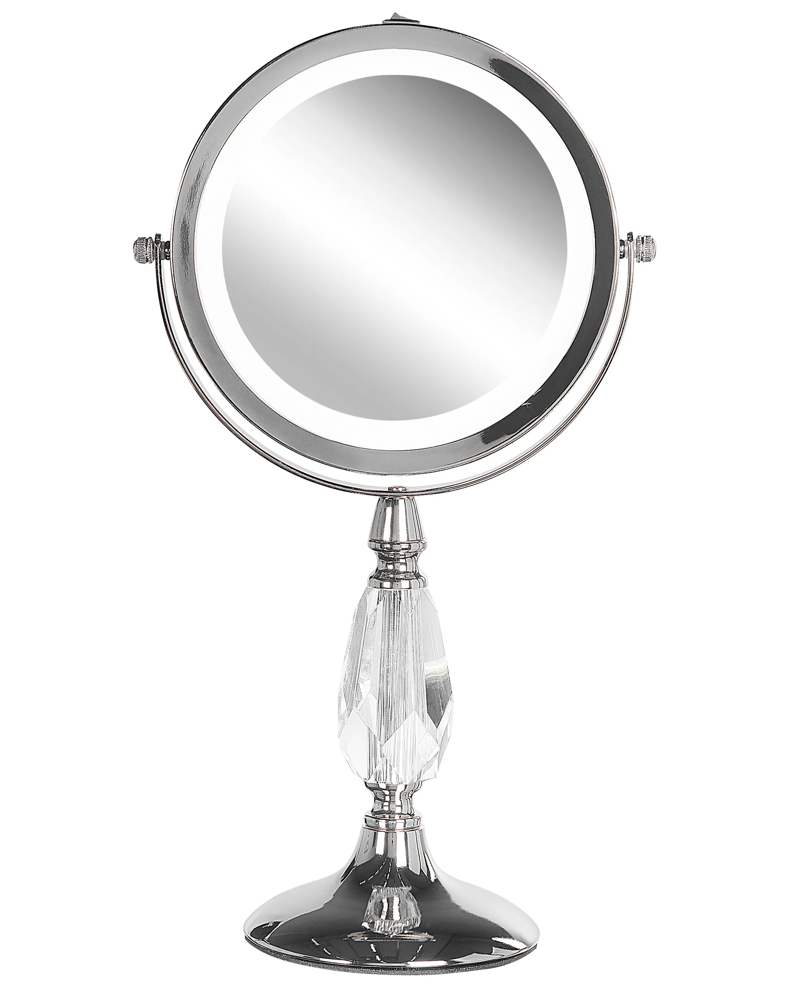 Espejo de maquillaje LED MAURY Plateado