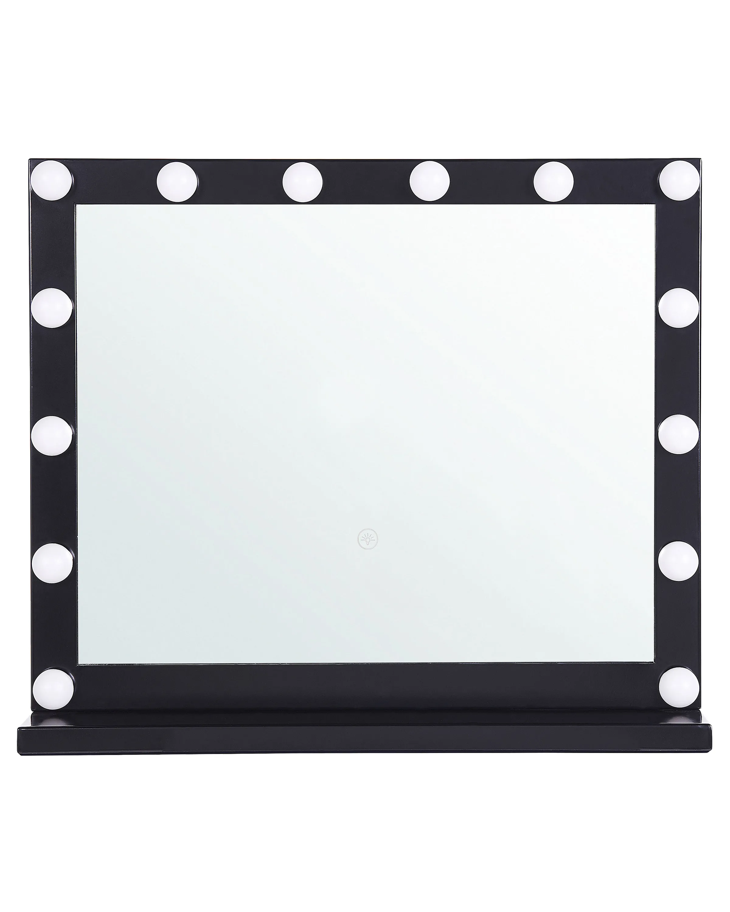 Espejo de tocador LED BEAUVOIR Negro