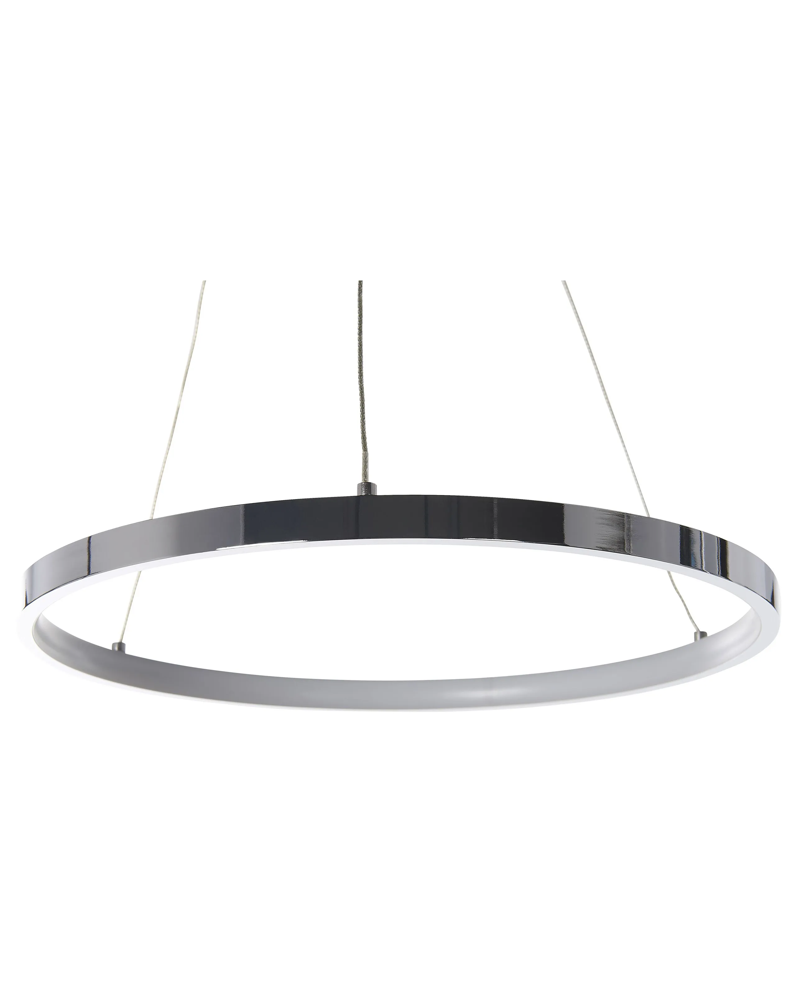 Lámpara LED colgante JORDAN Metal Plateado