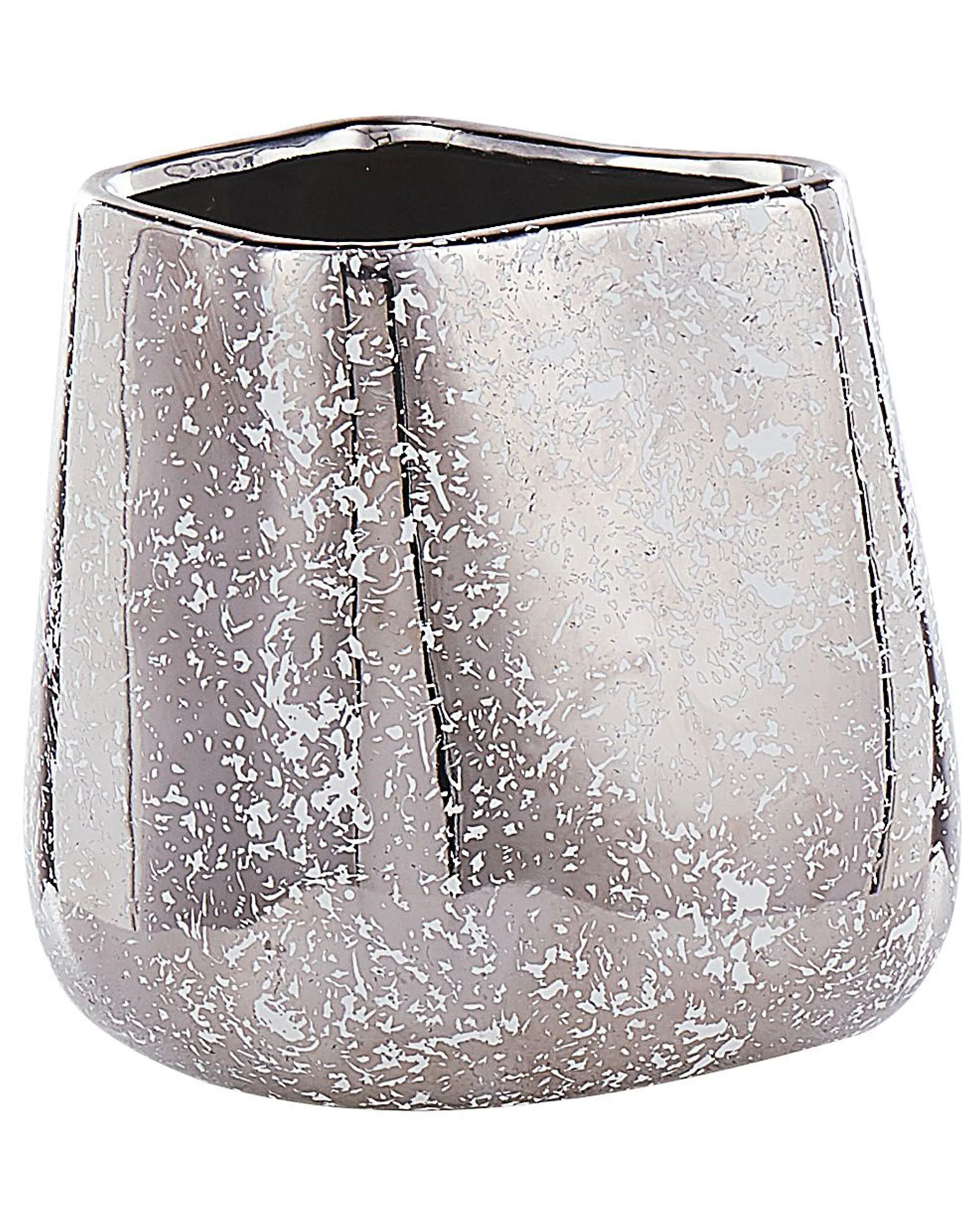 Jarrón decorativo CIRTA Gres 20 cm Dorado