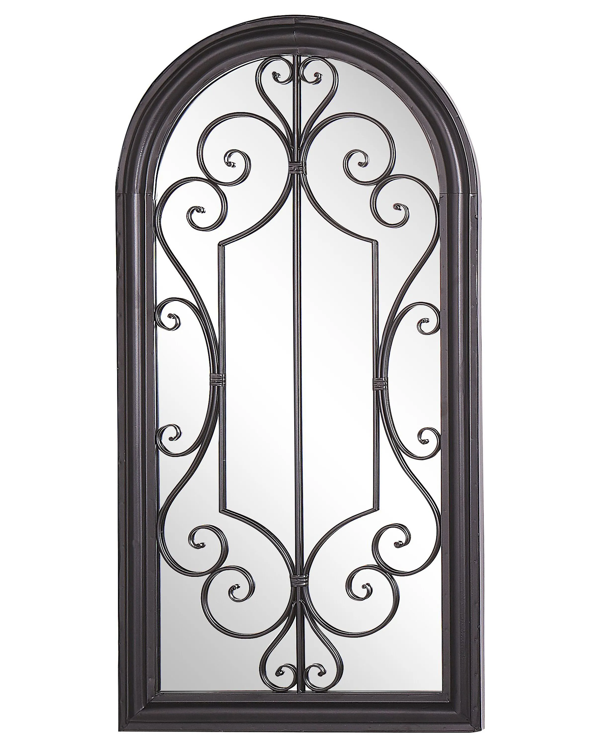 Espejo CAMPEL 49 cm 97 cm Metal Negro