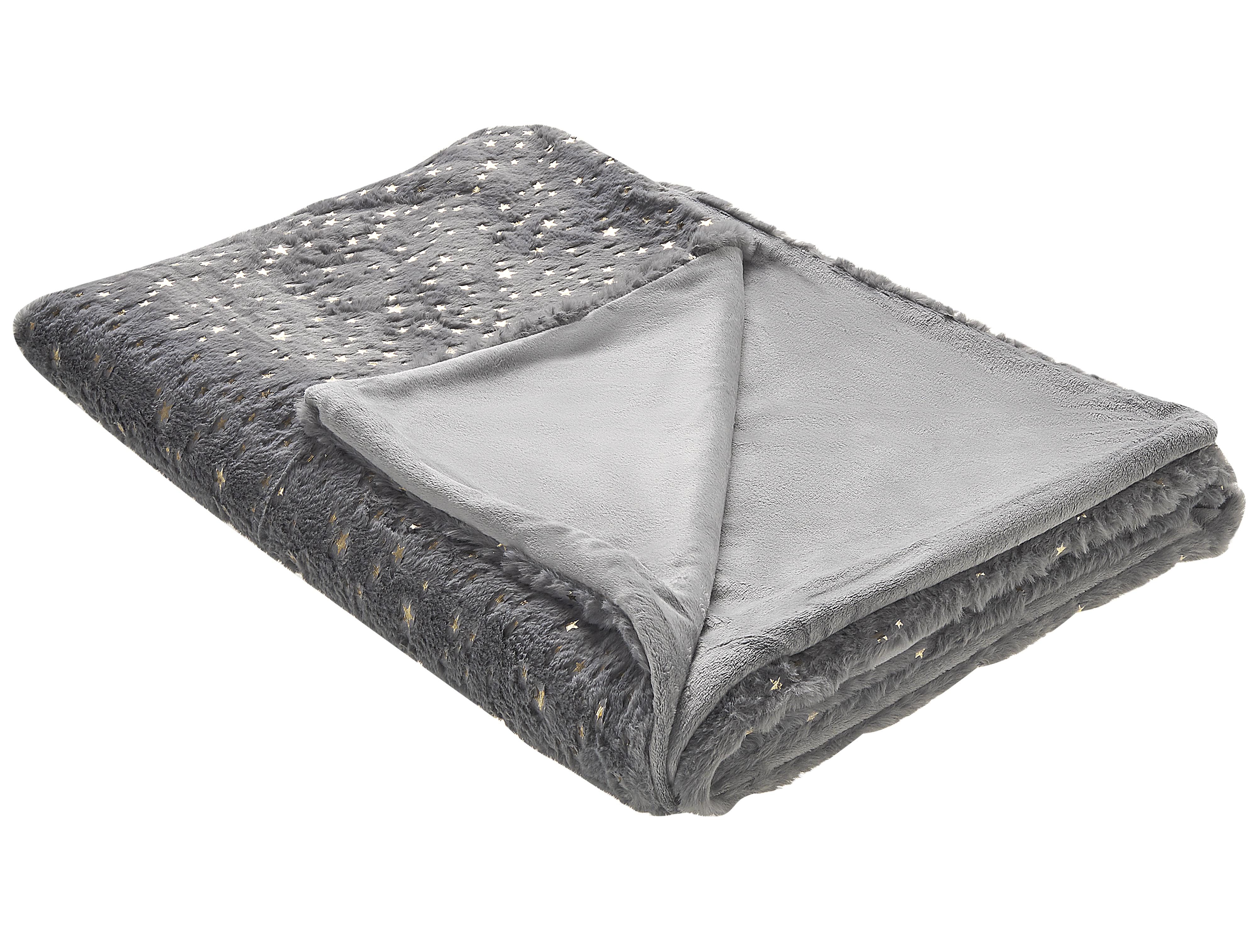 Manta ALAZEYA 130 x 180 cm Gris