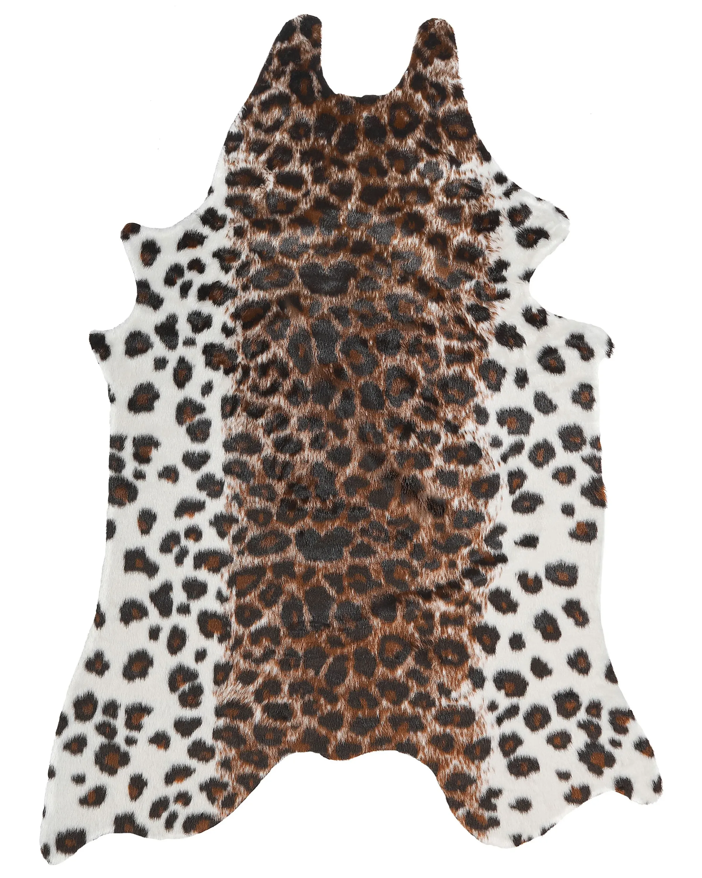 Faux Cowhide Rug BOGONG Brown/ White 130 x 170 cm