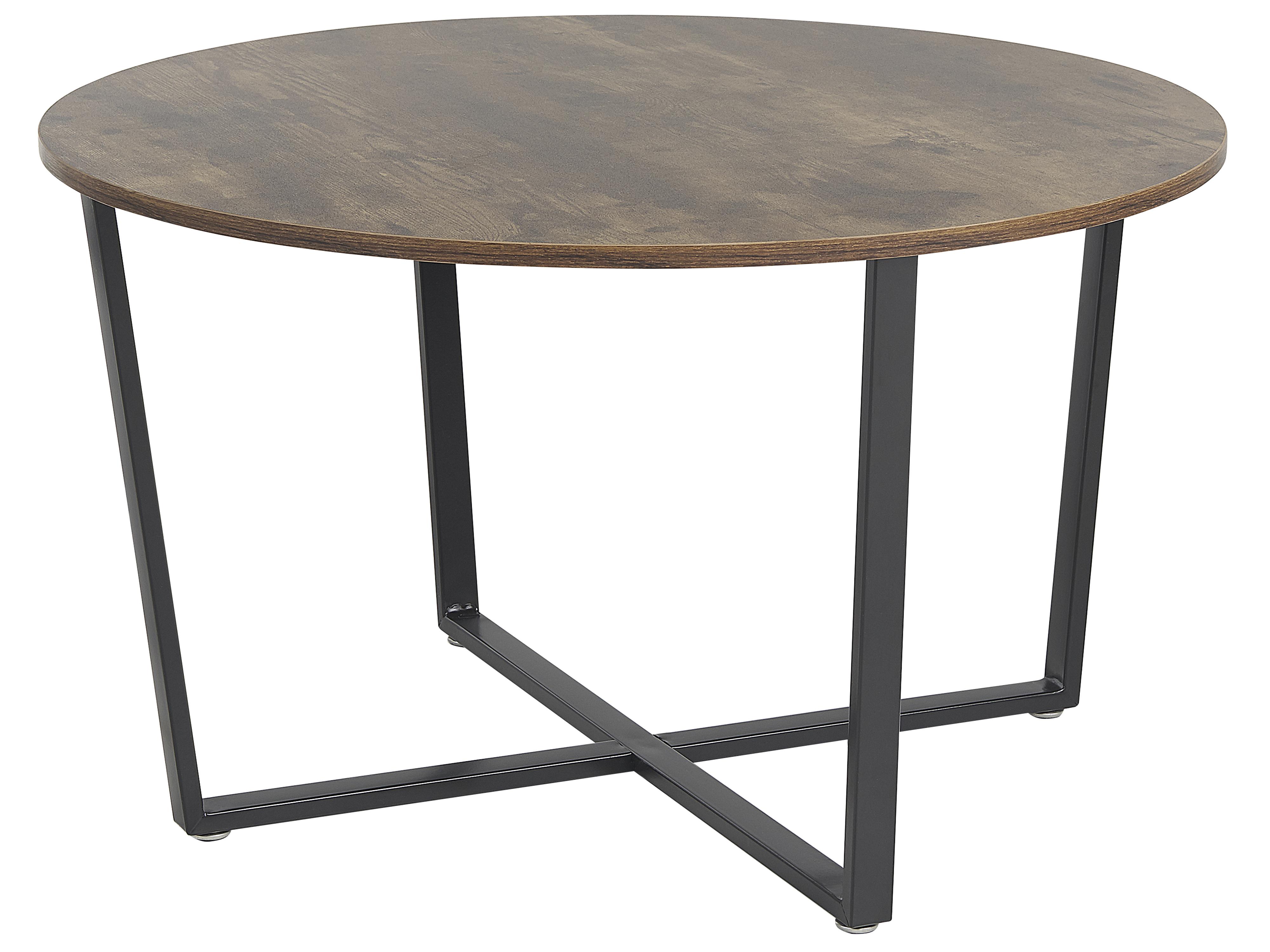 Mesa de centro ORICK Marrón oscuro
