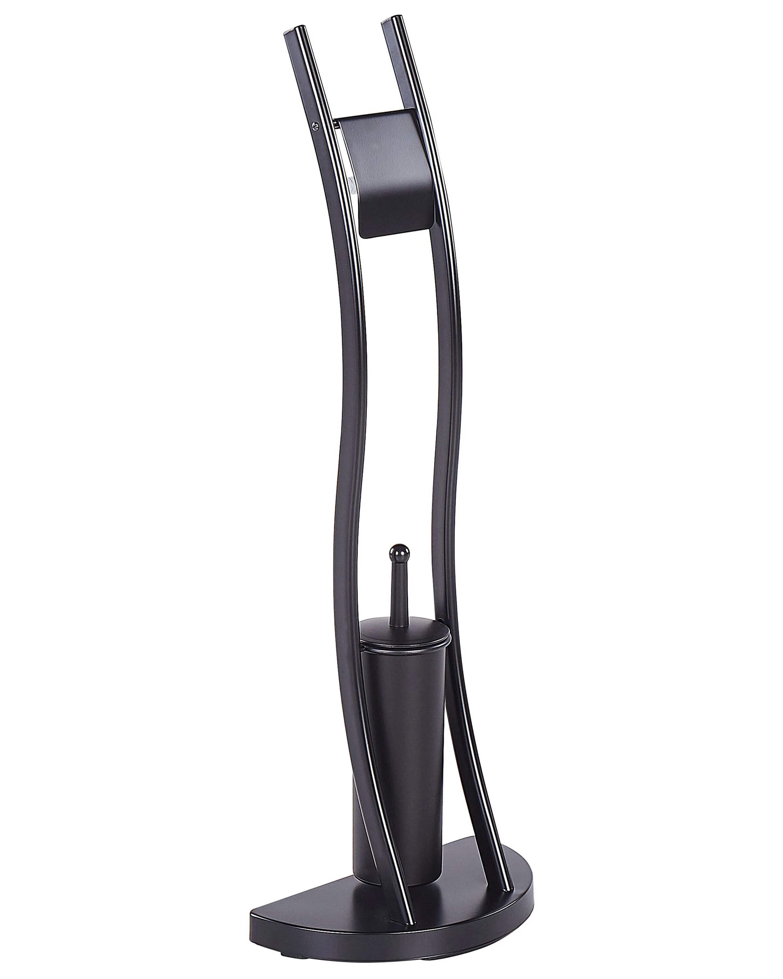 Toilet Roll and Brush Holder SOACHA Metal Black