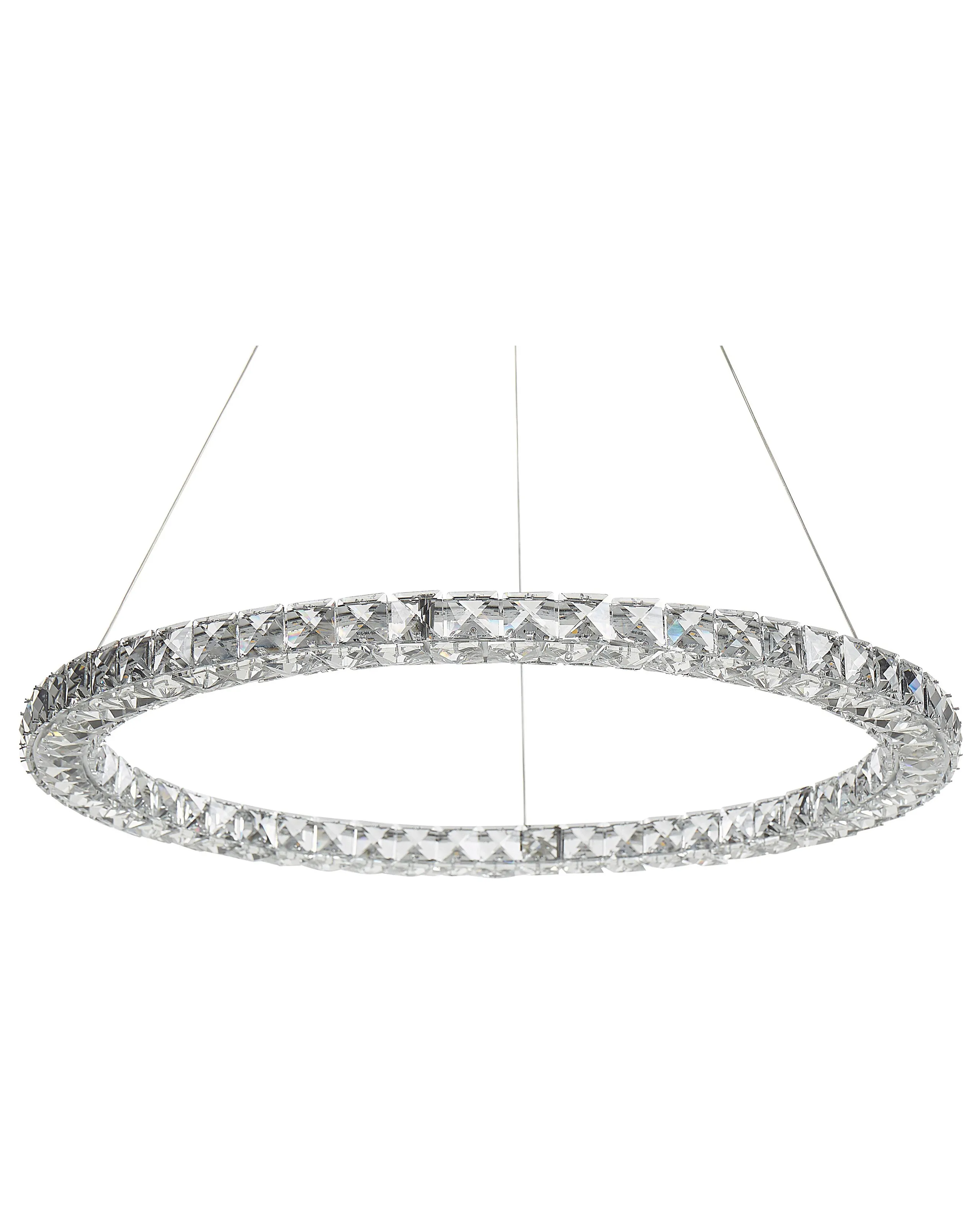 LED Pendant Lamp MAGAT Crystal Silver