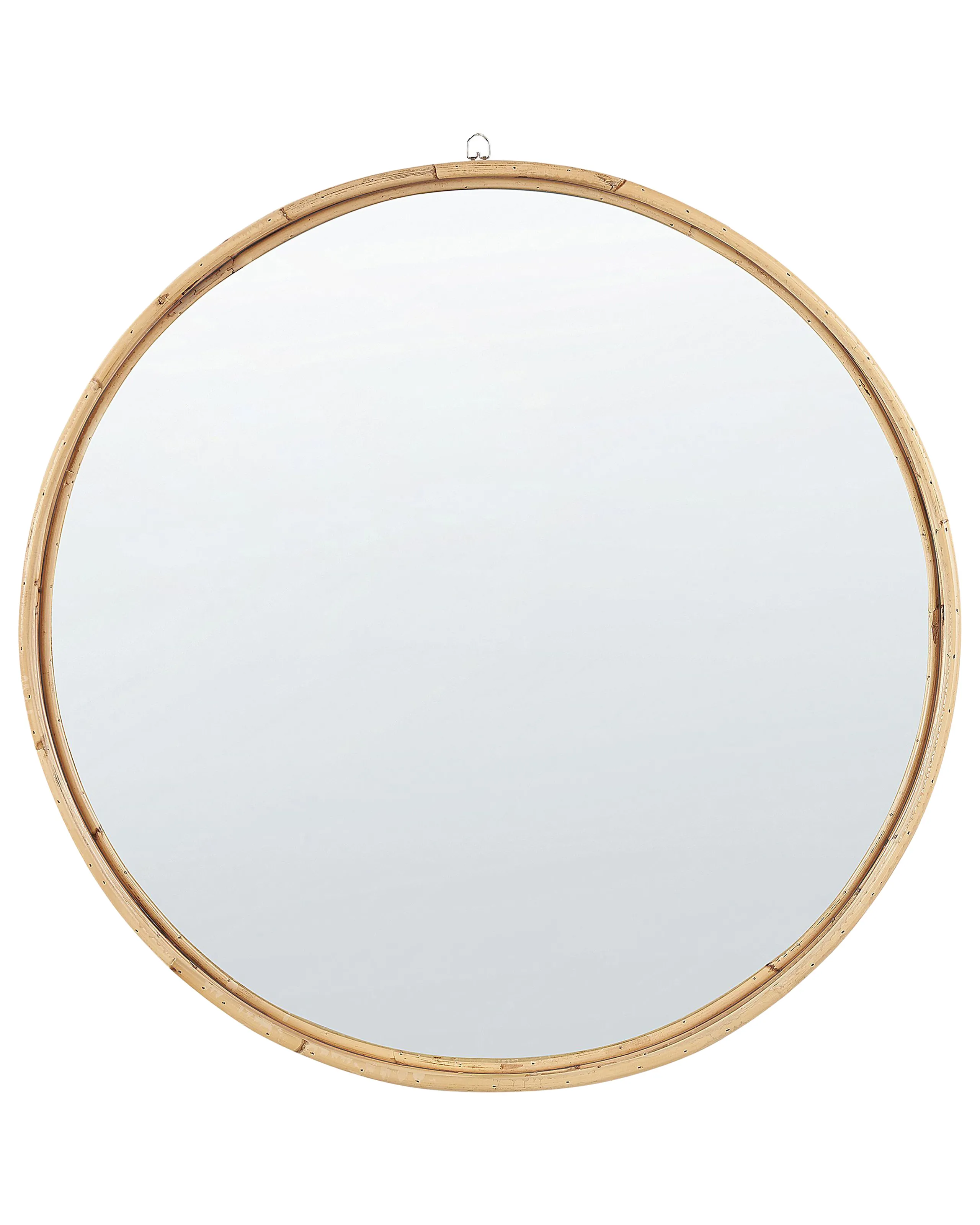 Espejo BARUNG 60 cm 60 cm Ratán Natural Beige