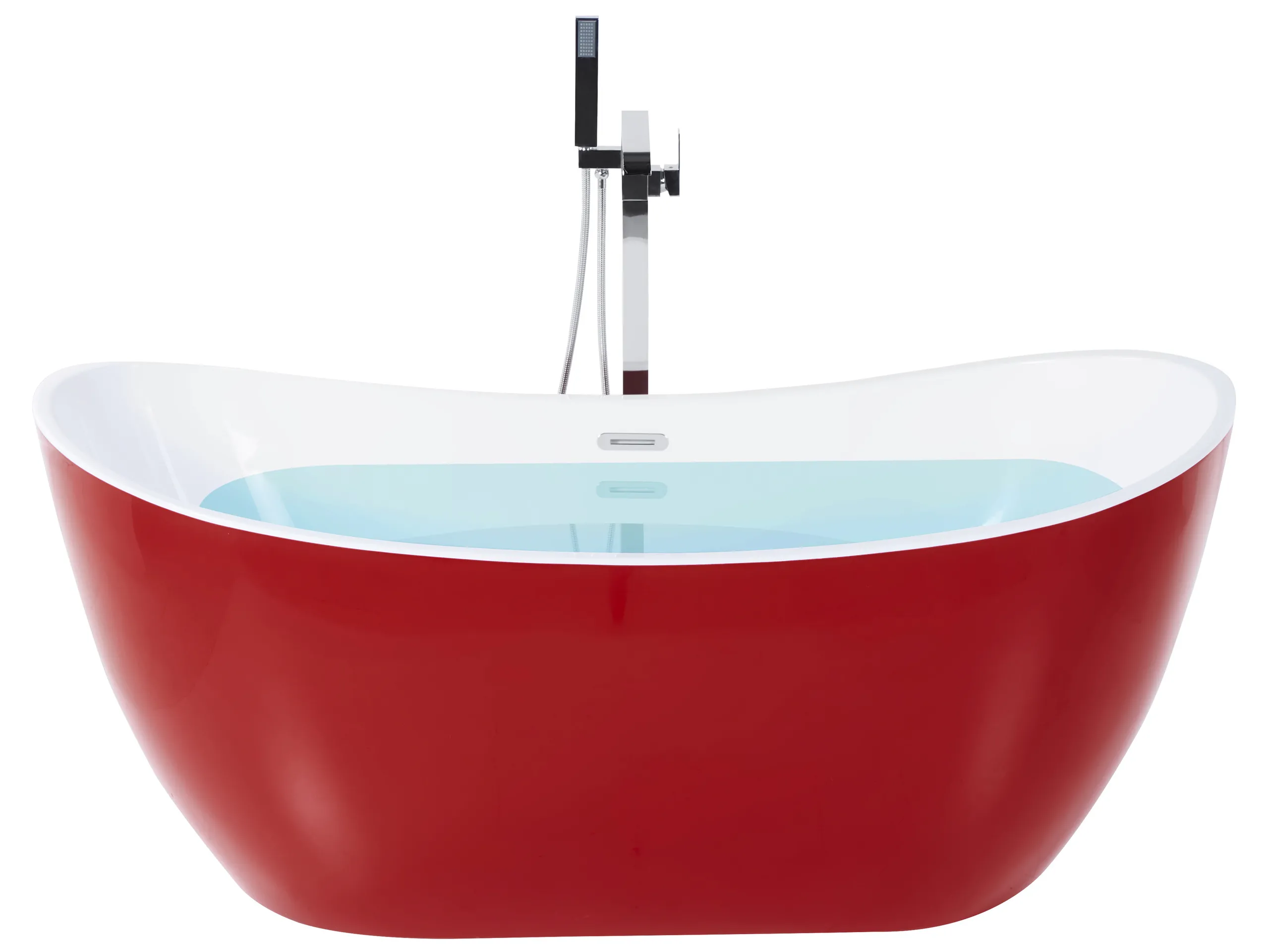 Freestanding Bathtub ANTIGUA 1600 x 760 mm Red
