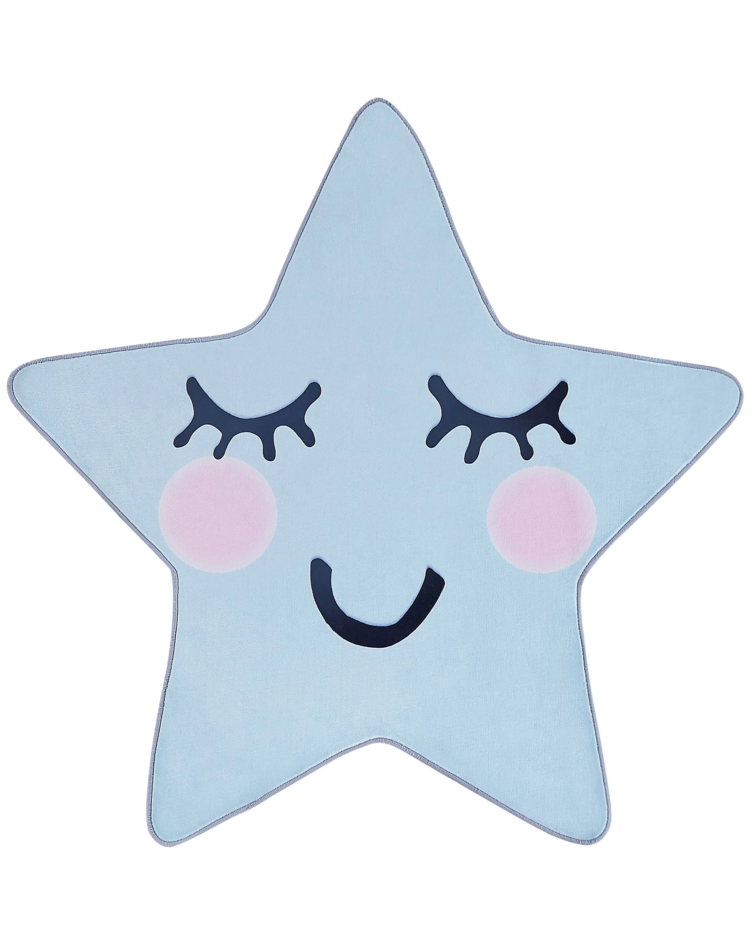 Kids Rug SIRIUS Light Blue 120 x 120 cm