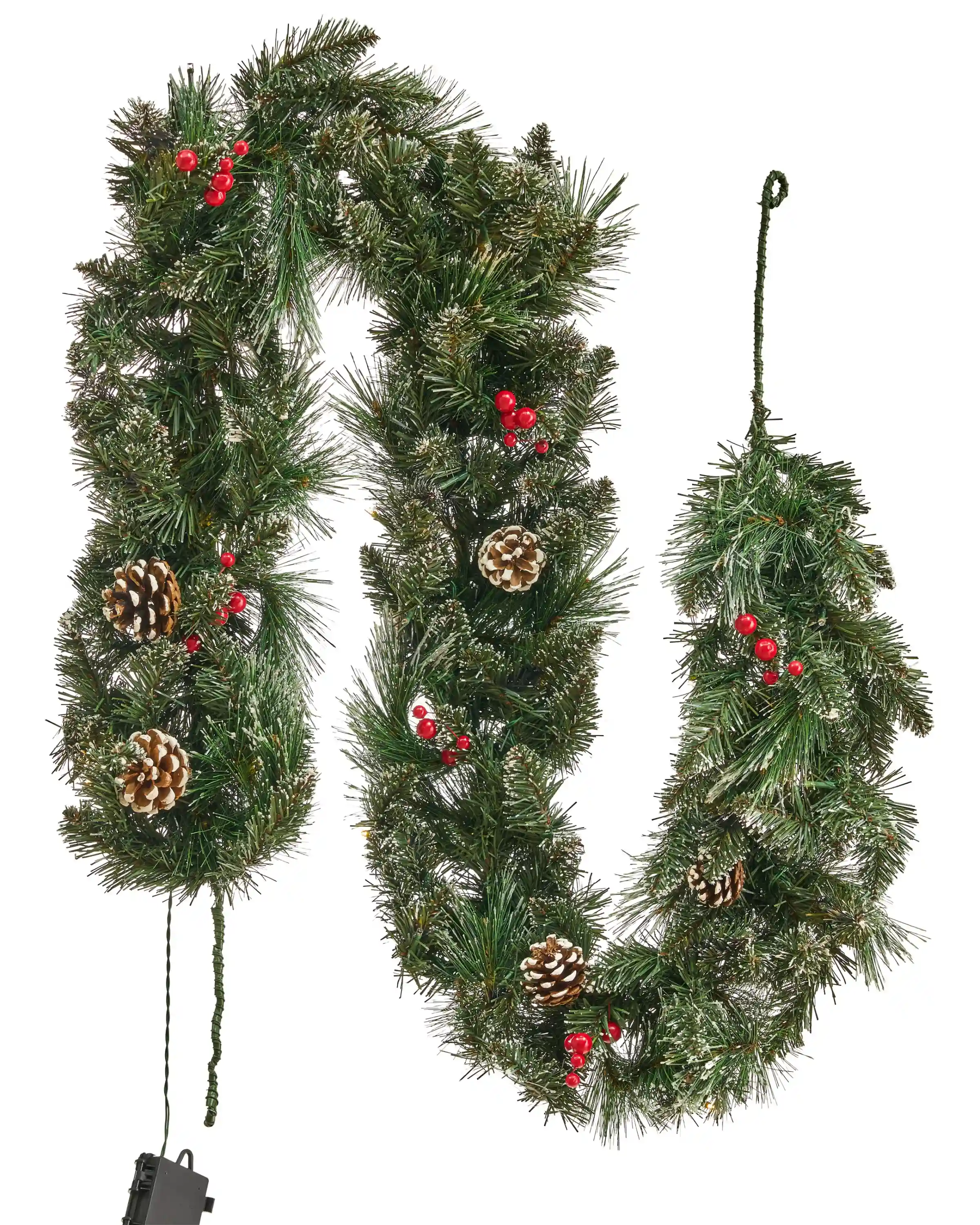 Guirnalda de Navidad LED WAPTA 180 cm Verde