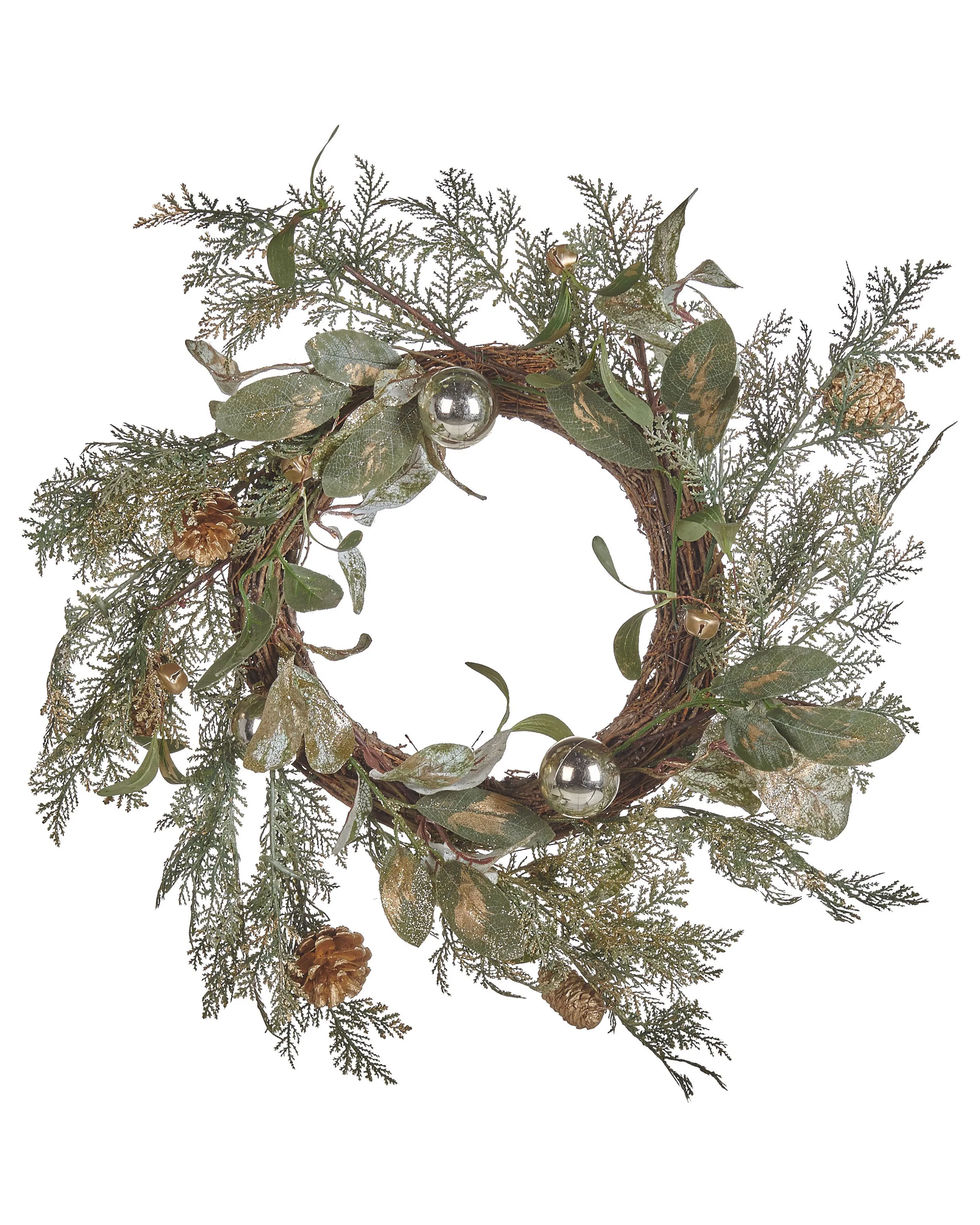 Corona de Navidad HOVILA Dorado 45 cm