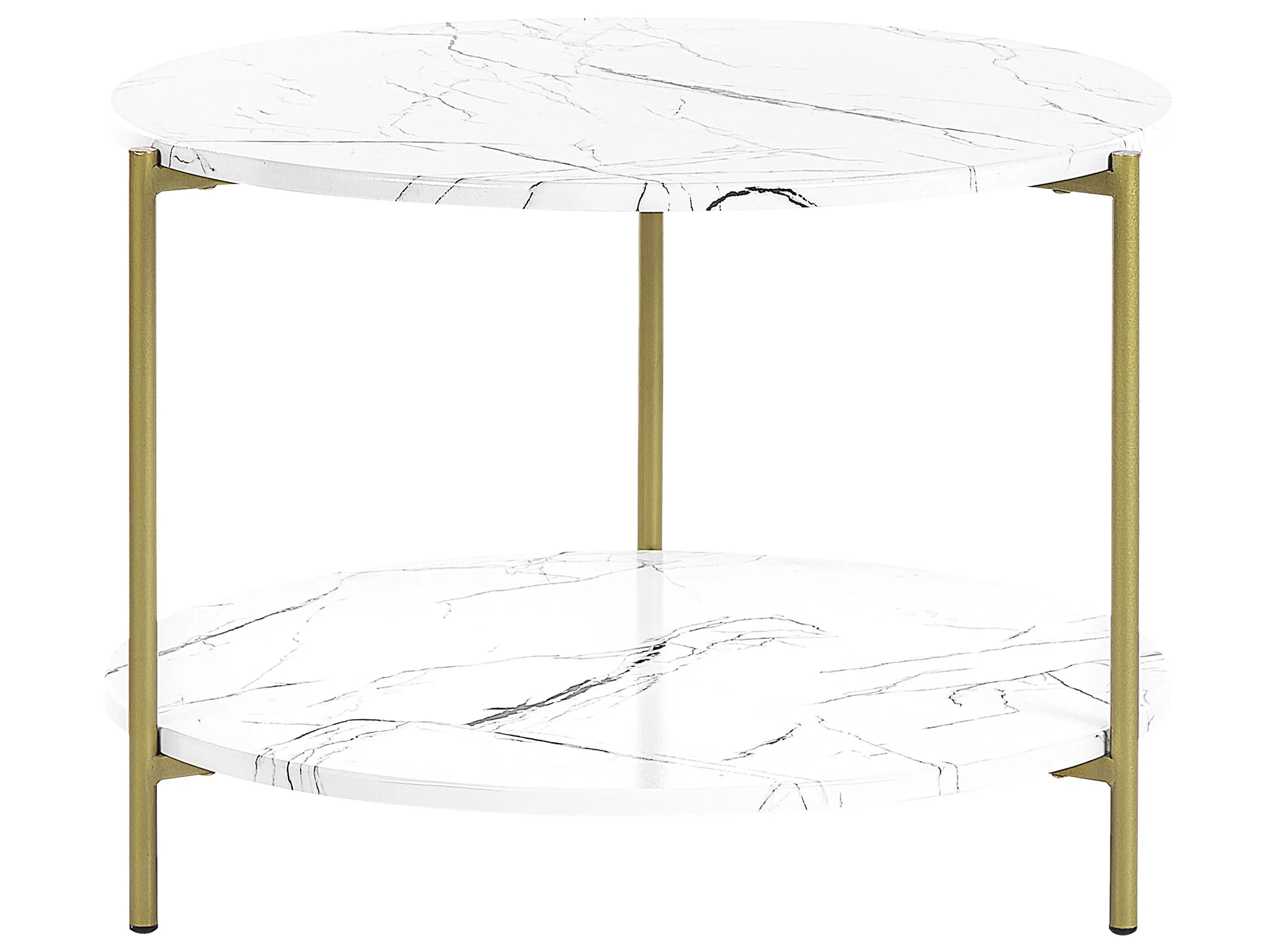 Mesa de centro REVA Mármol blanco