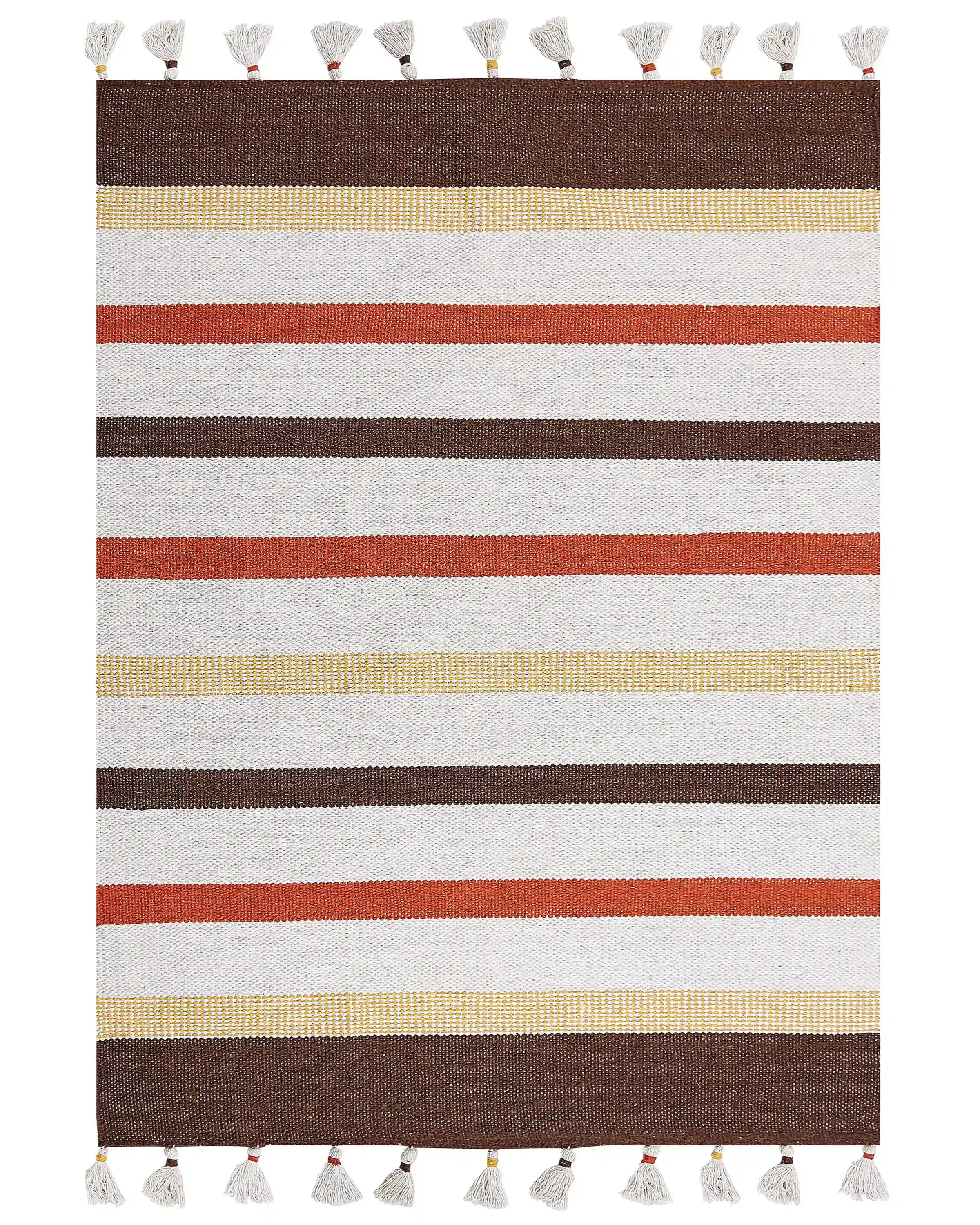 Rug HISARLI Brown 140 x 200 cm Cotton