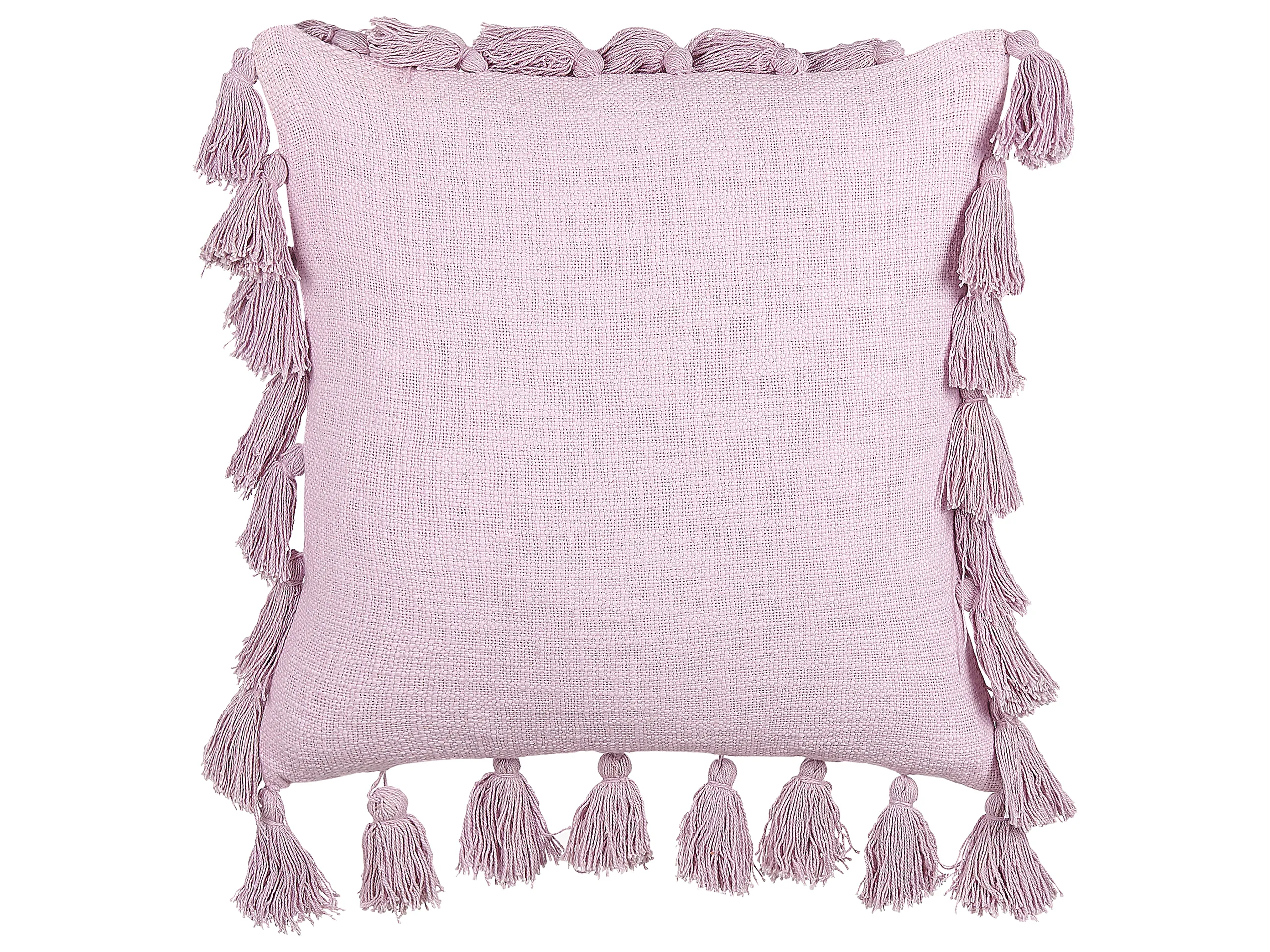 Throw Cushion LYNCHIS Cotton 45 x 45 cm Pink