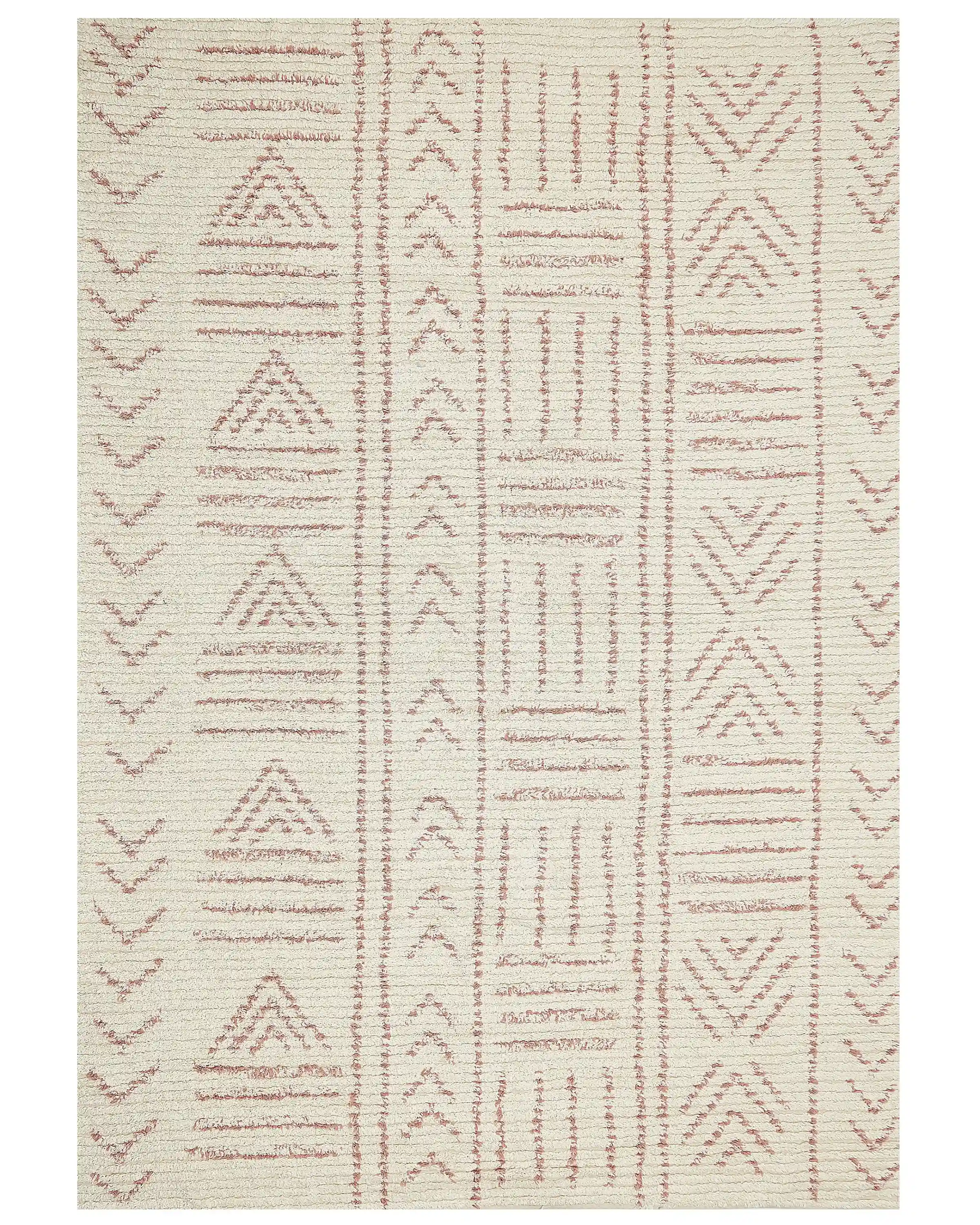 Rug EDIRNE Beige 160 x 230 cm Cotton