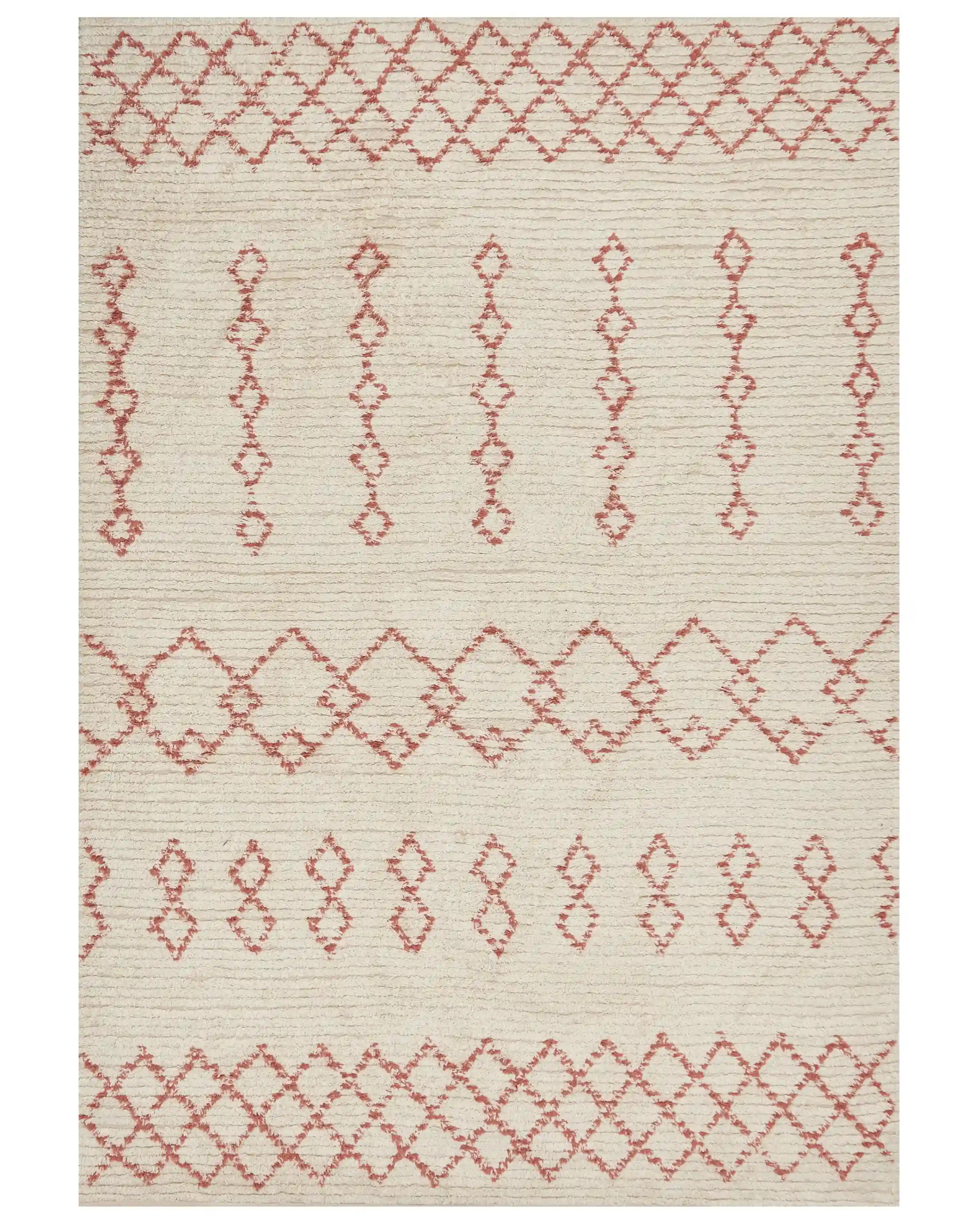 Rug BUXAR Beige 160 x 230 cm Cotton