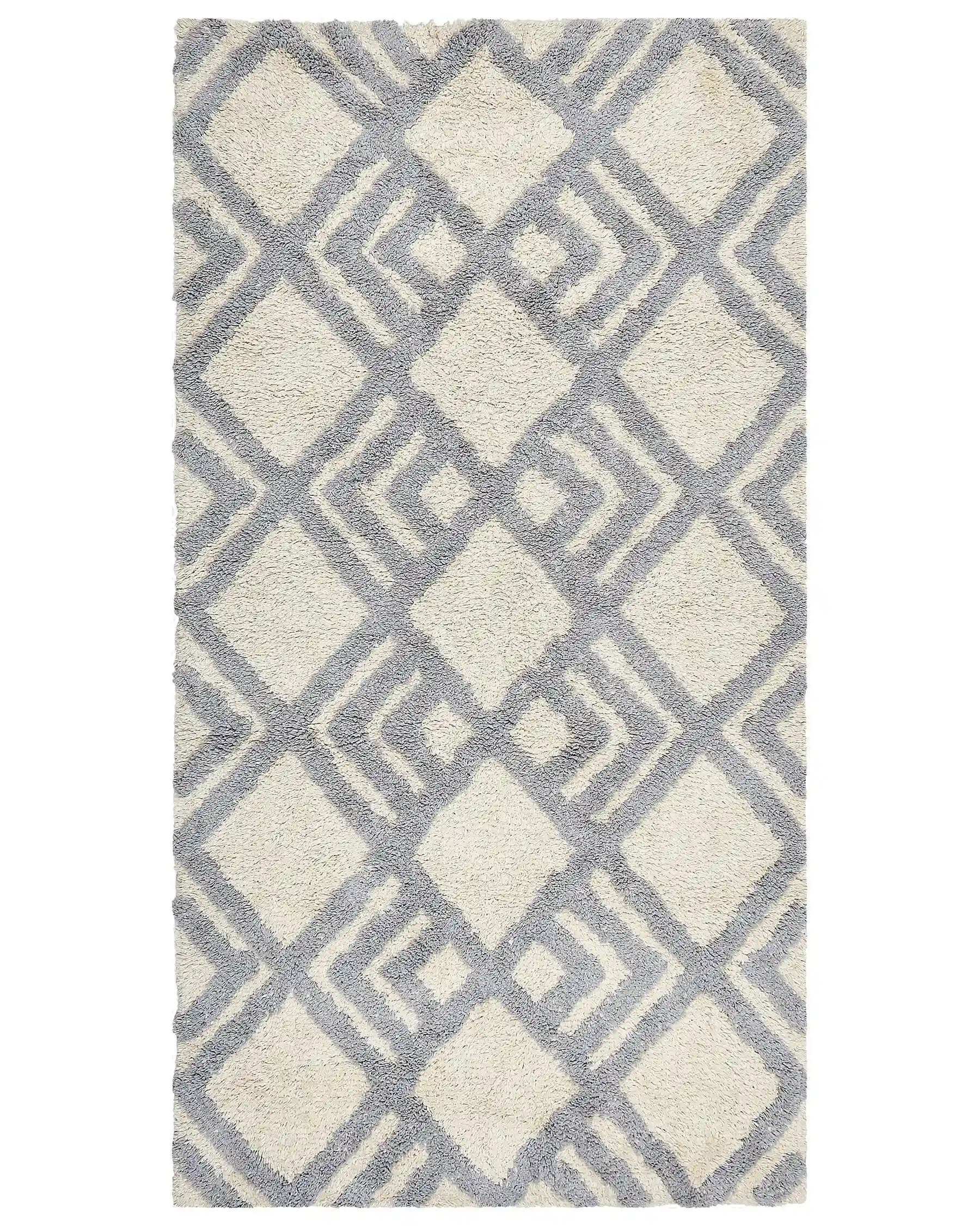 Rug NEVSEHIR Beige 80 x 150 cm Cotton