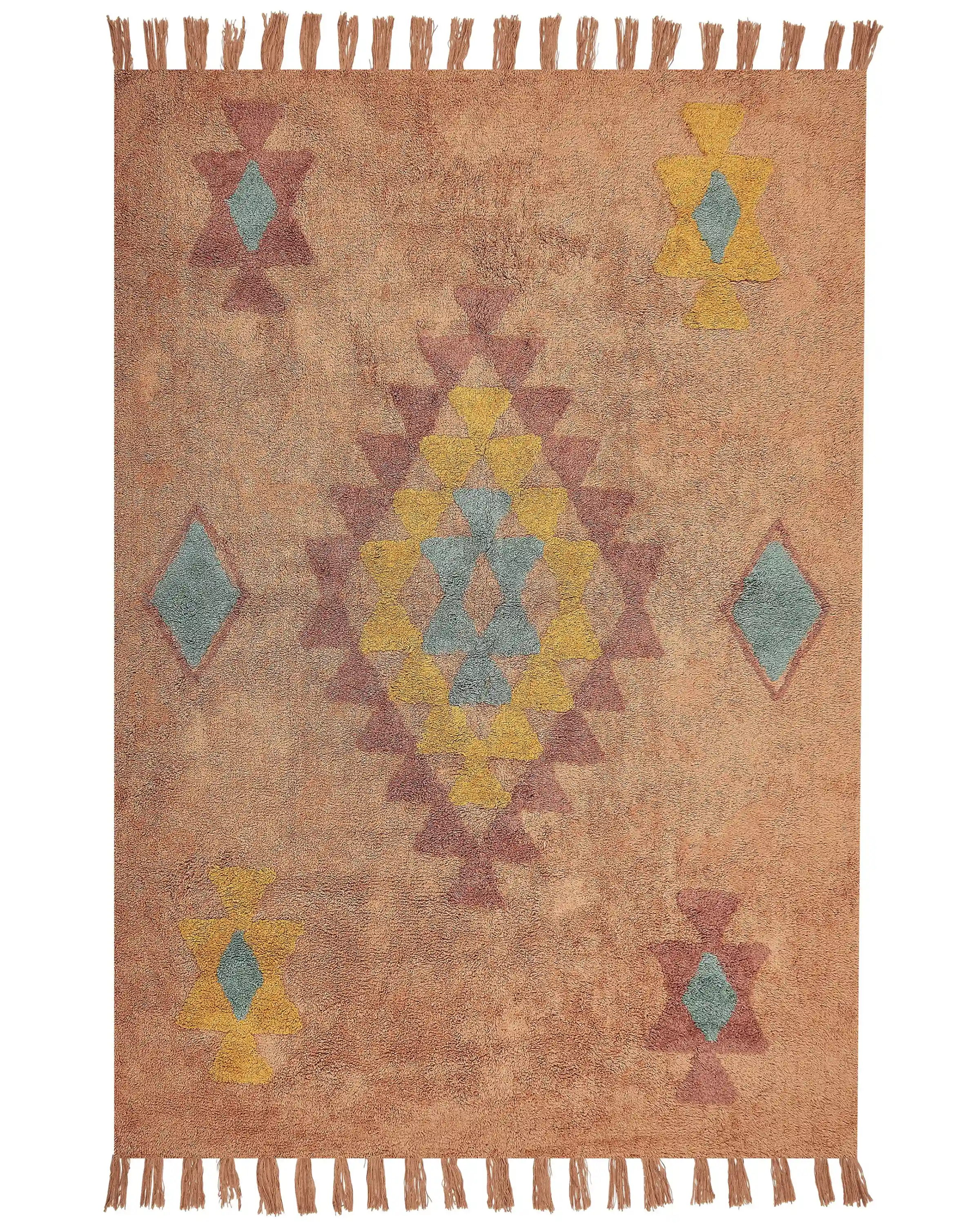 Rug IGDIR Orange 160 x 230 cm Cotton
