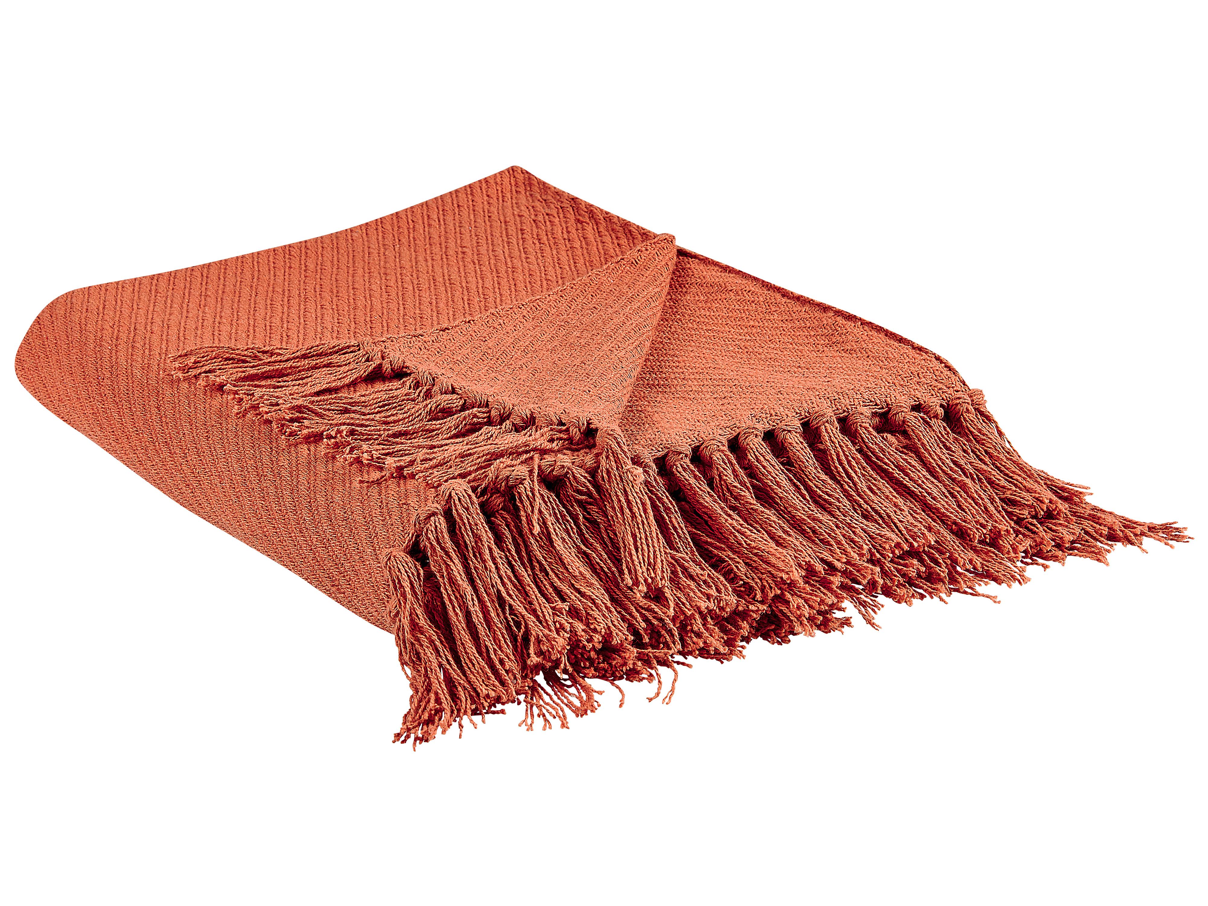 Manta YARSA Algodón 125 x 150 cm Rojo
