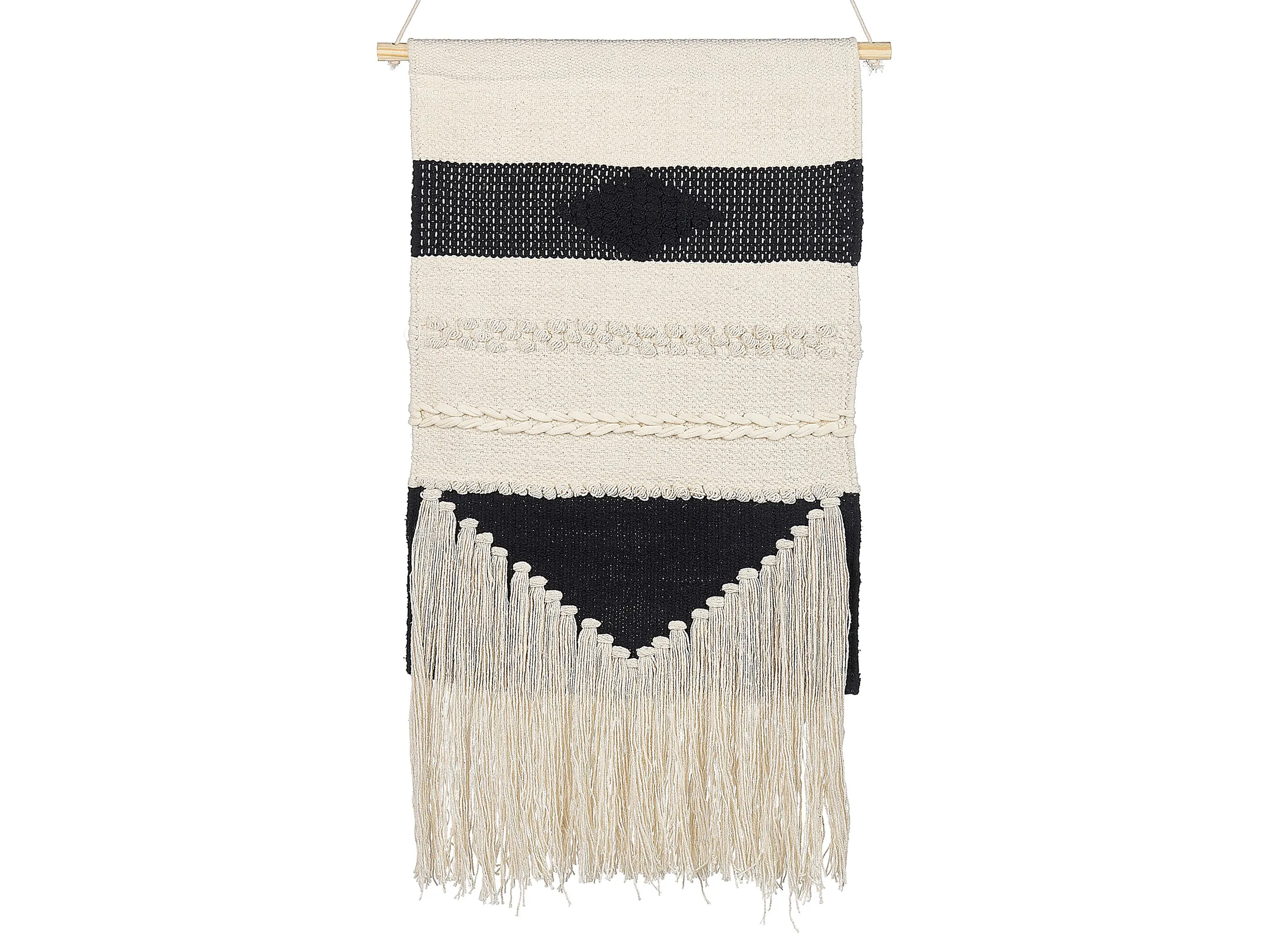 Fabric Wall Hanging DASKA Cotton 107 cm Beige