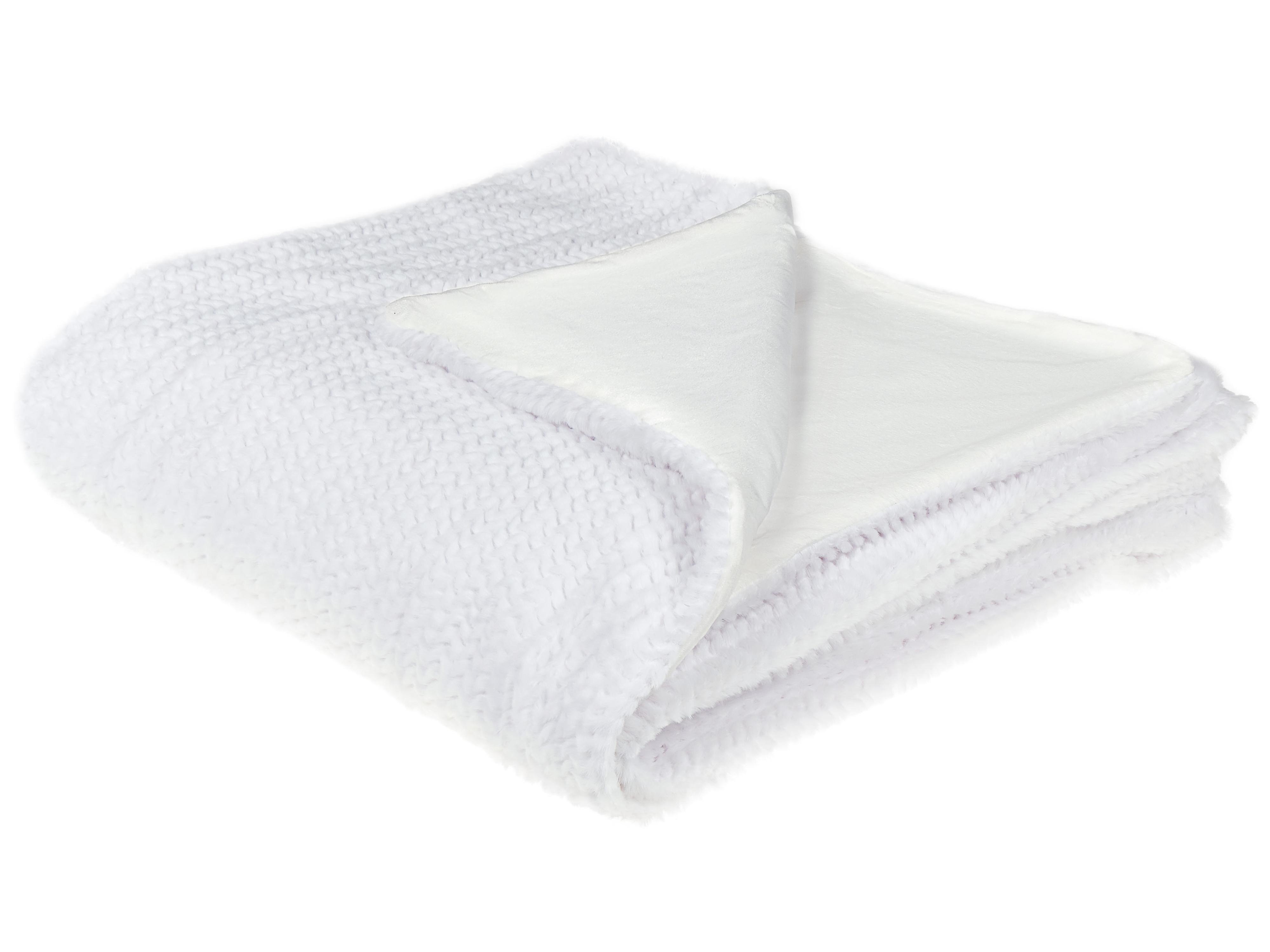 Manta BJAS 200 x 220 cm Blanco