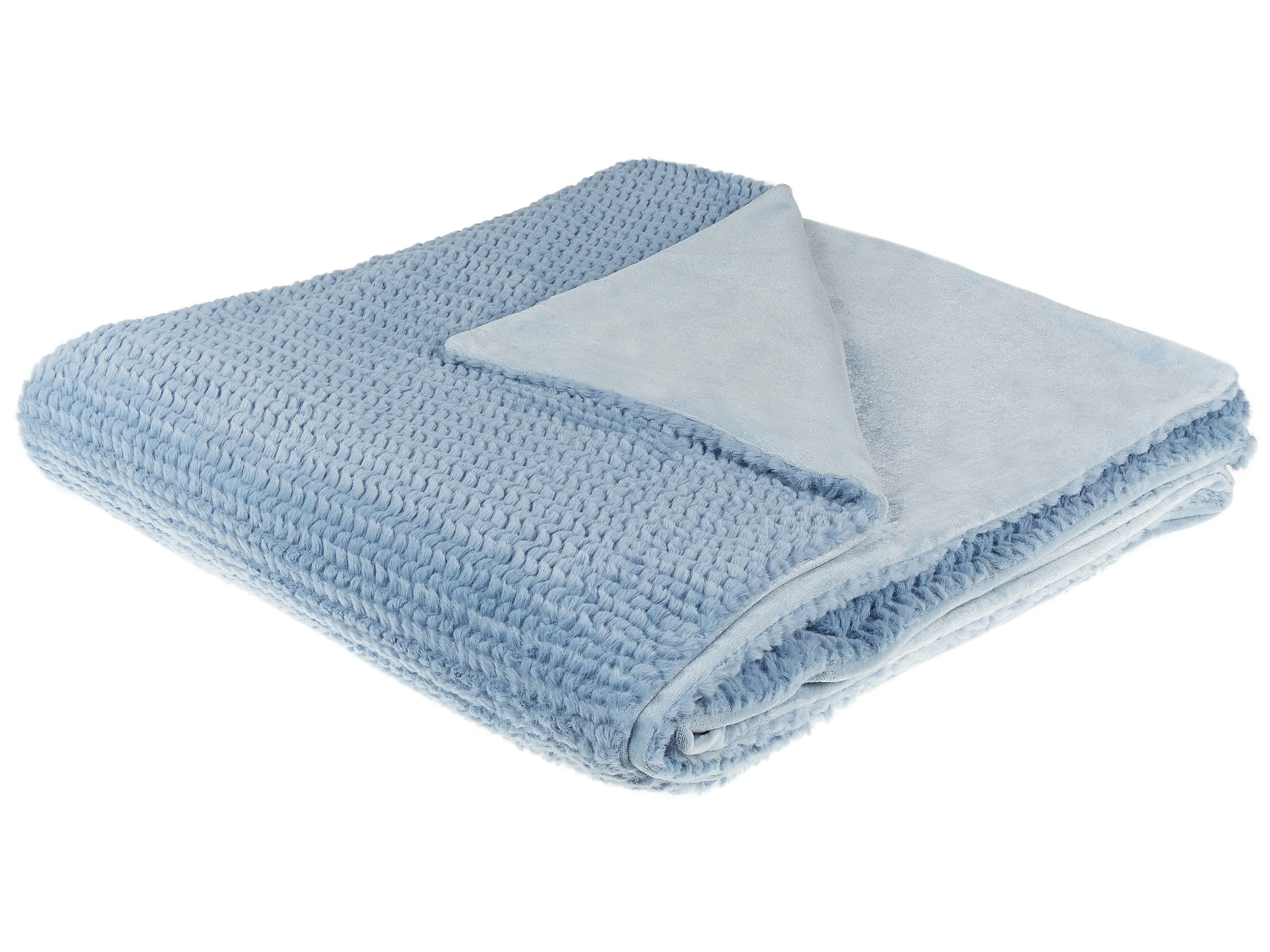 Manta BJAS 200 x 220 cm Azul