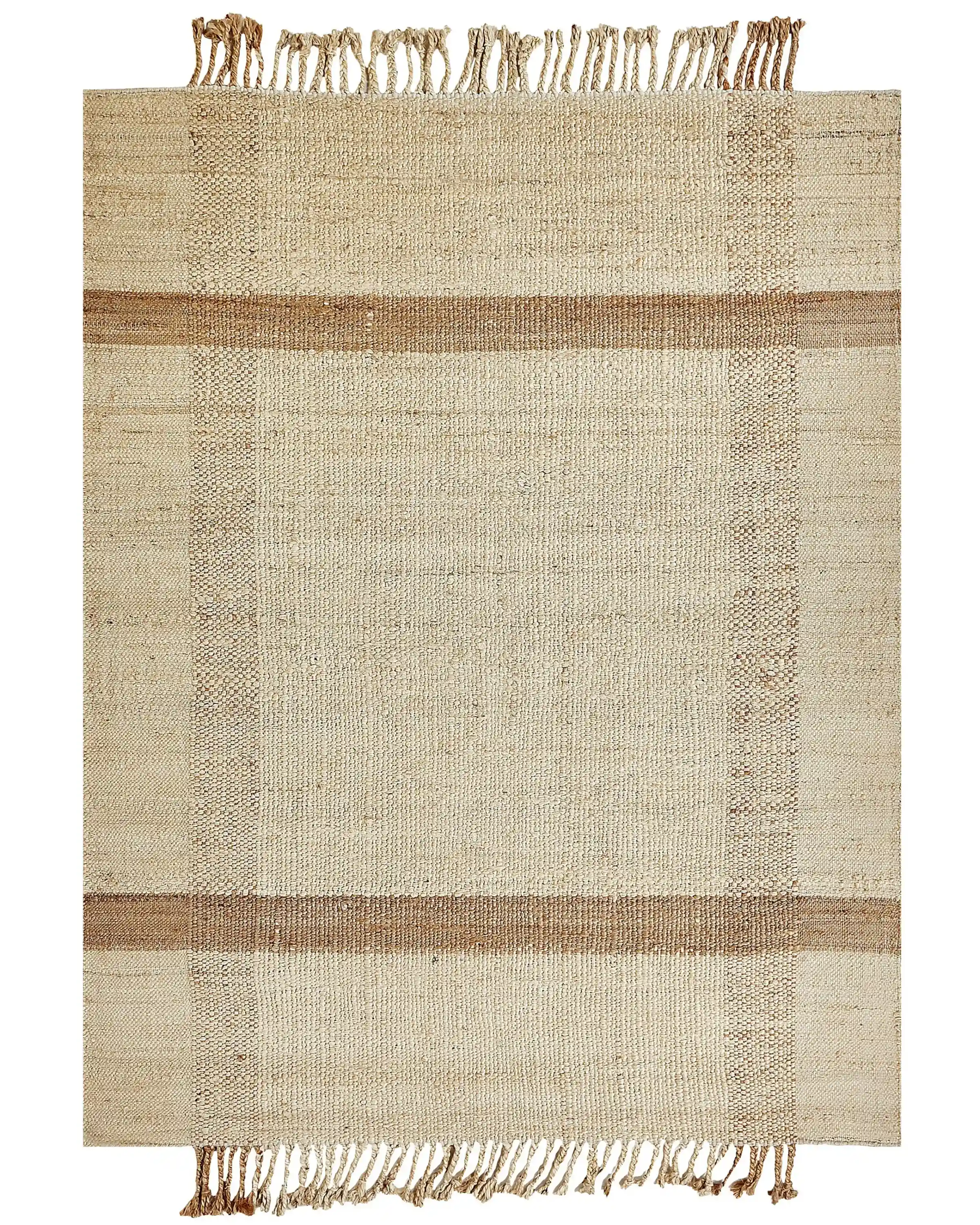 Rug YELMEZ Beige 160 x 230 cm Jute