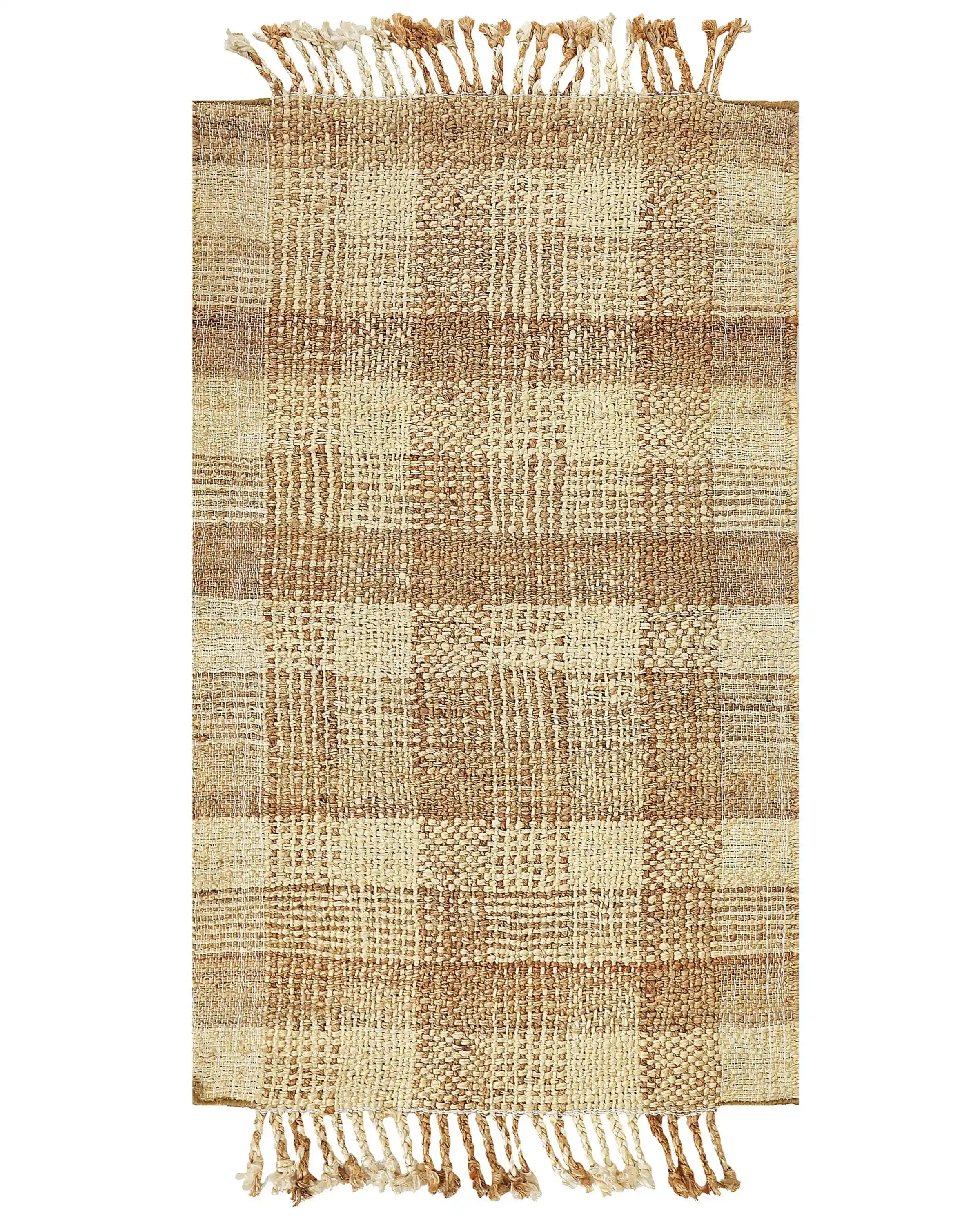 Rug BERISSA Beige 80 x 150 cm Jute