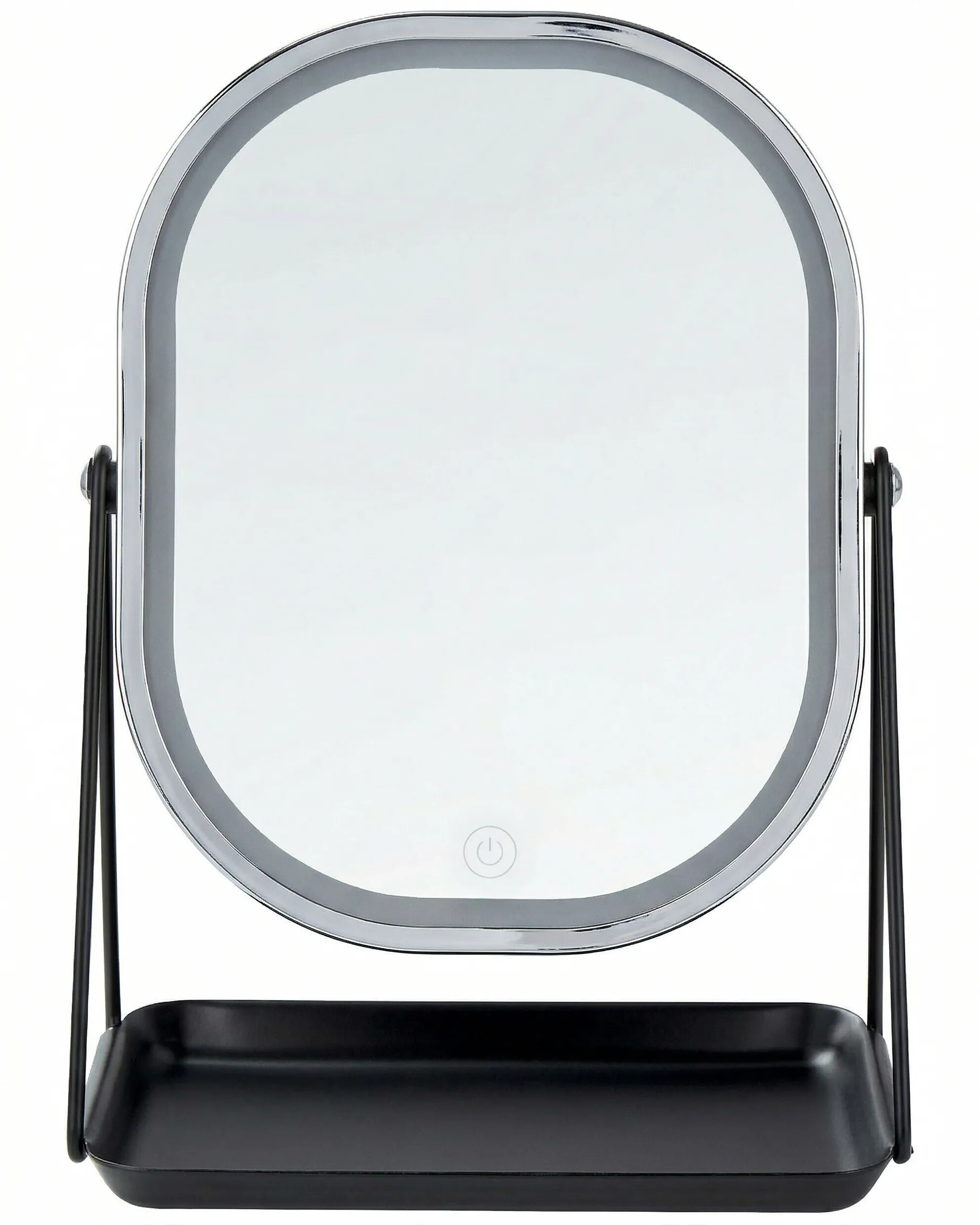 Espejo de maquillaje LED DORDOGNE Plateado