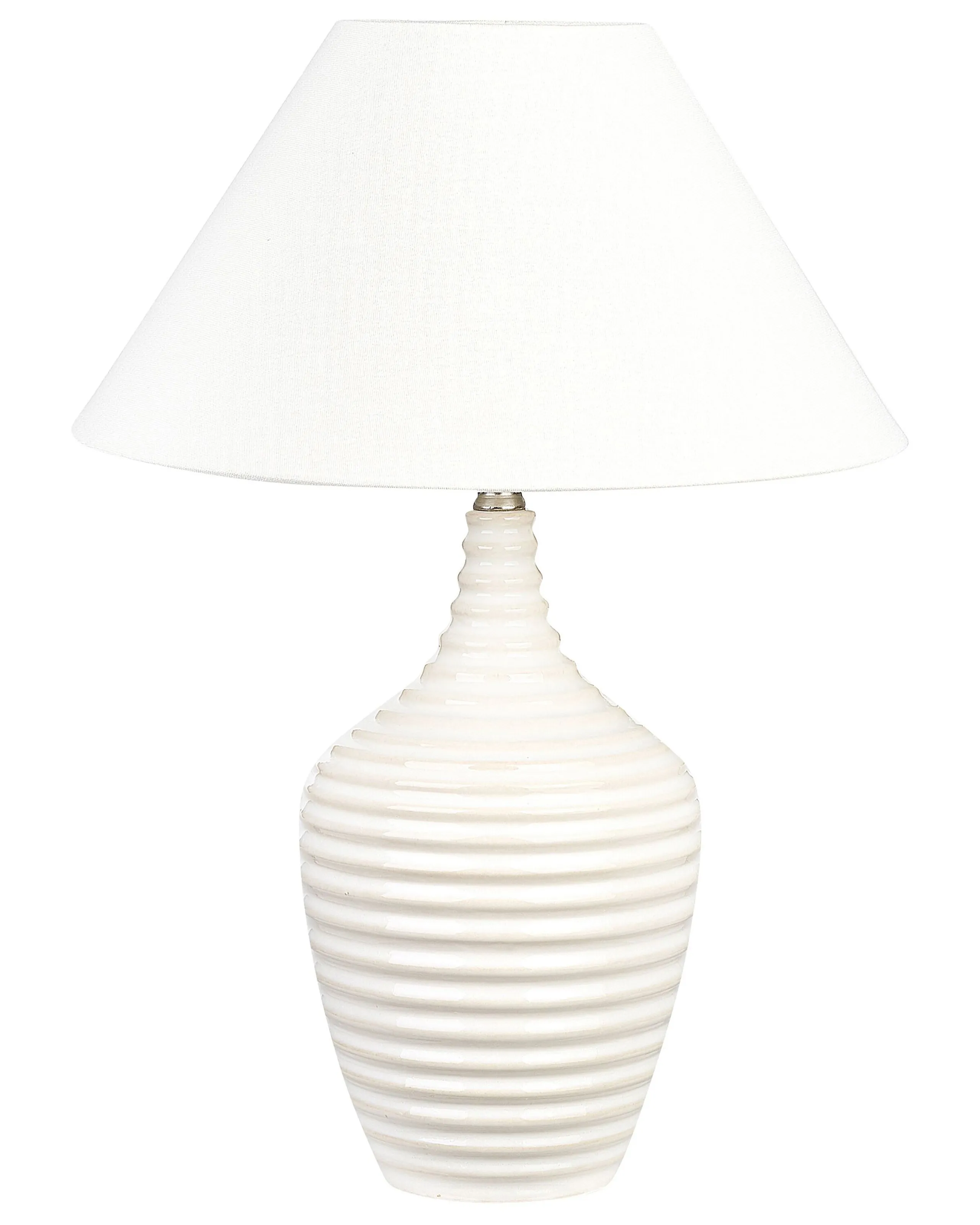 Lámpara de mesa CELESTE Cerámica Beige