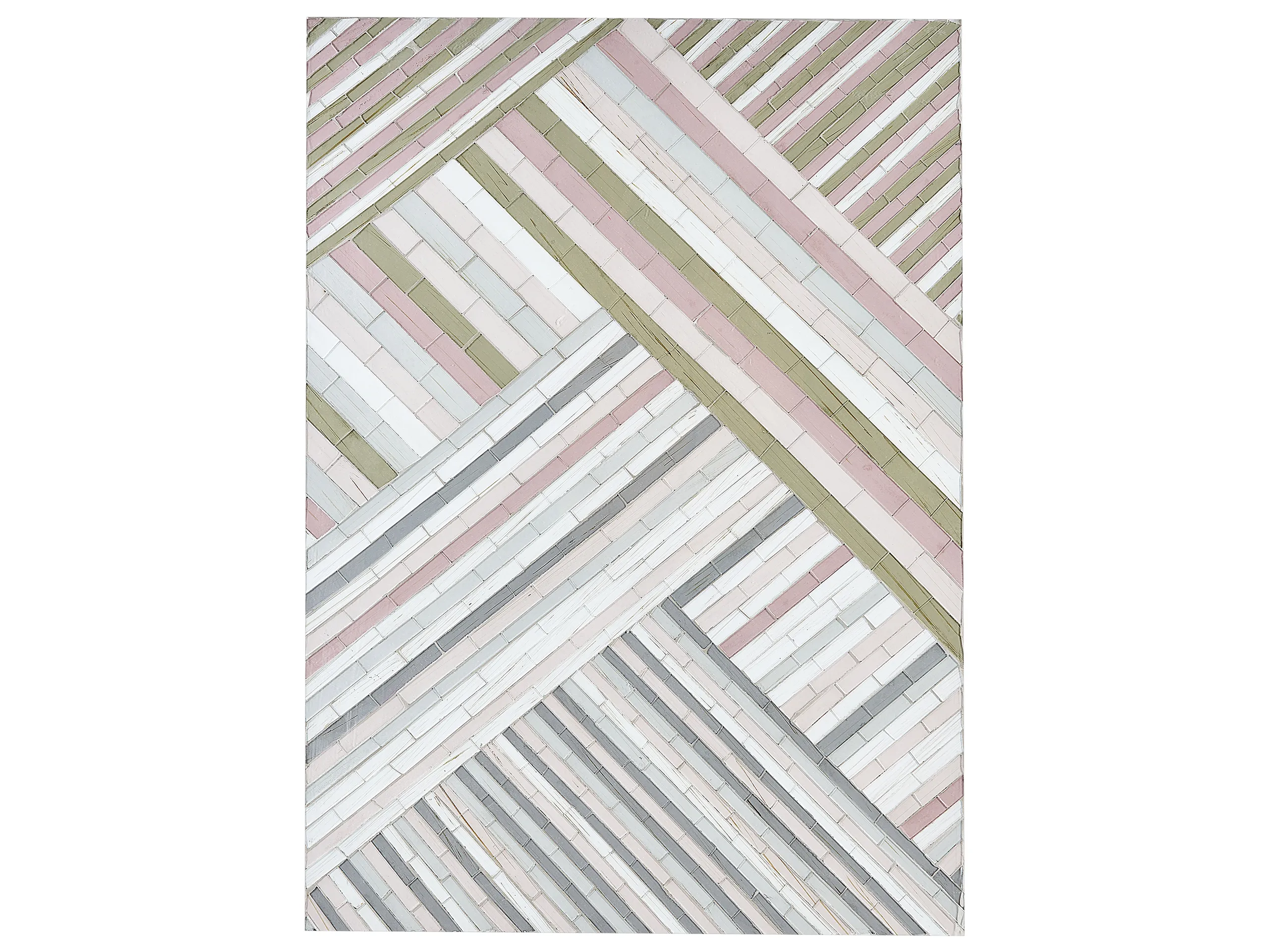 Decoración de pared TEMBESI Vidrio 70 cm Multicolor