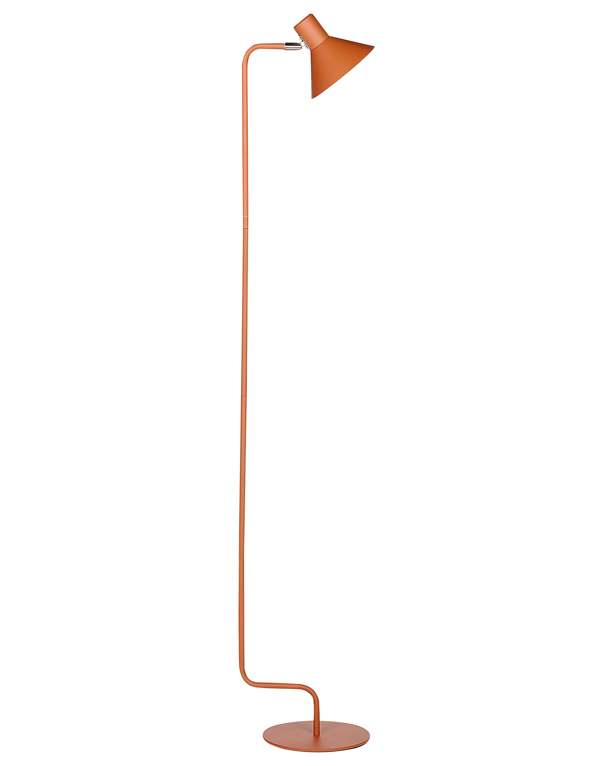 Lámpara de pie RIMAVA ajustable Metal Naranja