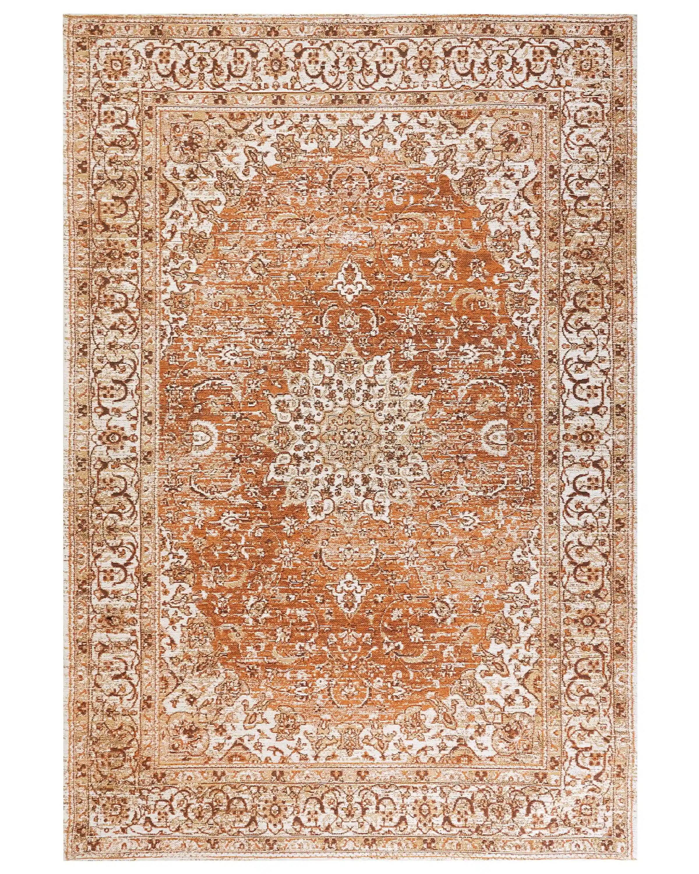 Rug HAYA Orange 160 x 230 cm Cotton