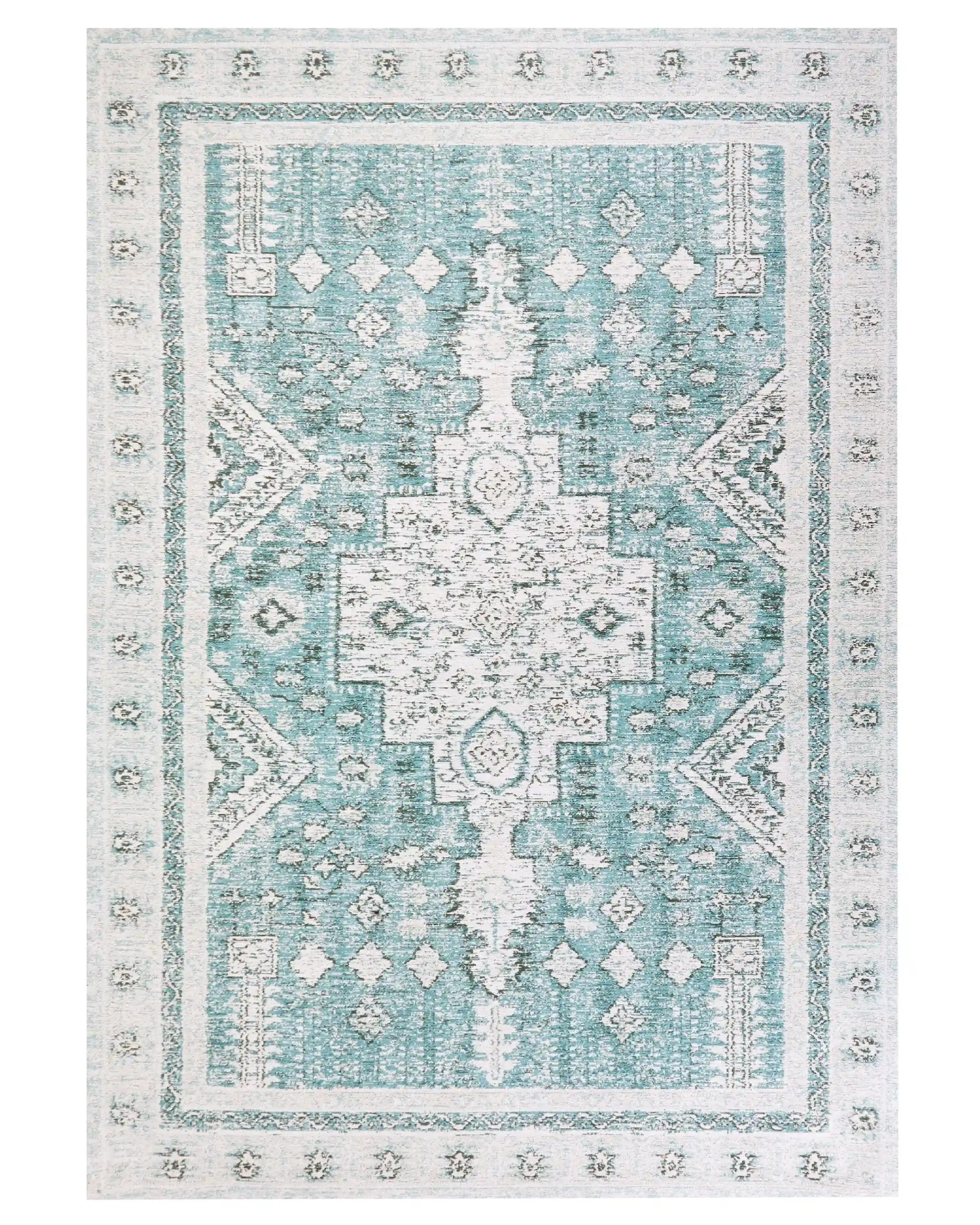 Rug FULLA Mint Green 160 x 230 cm Cotton