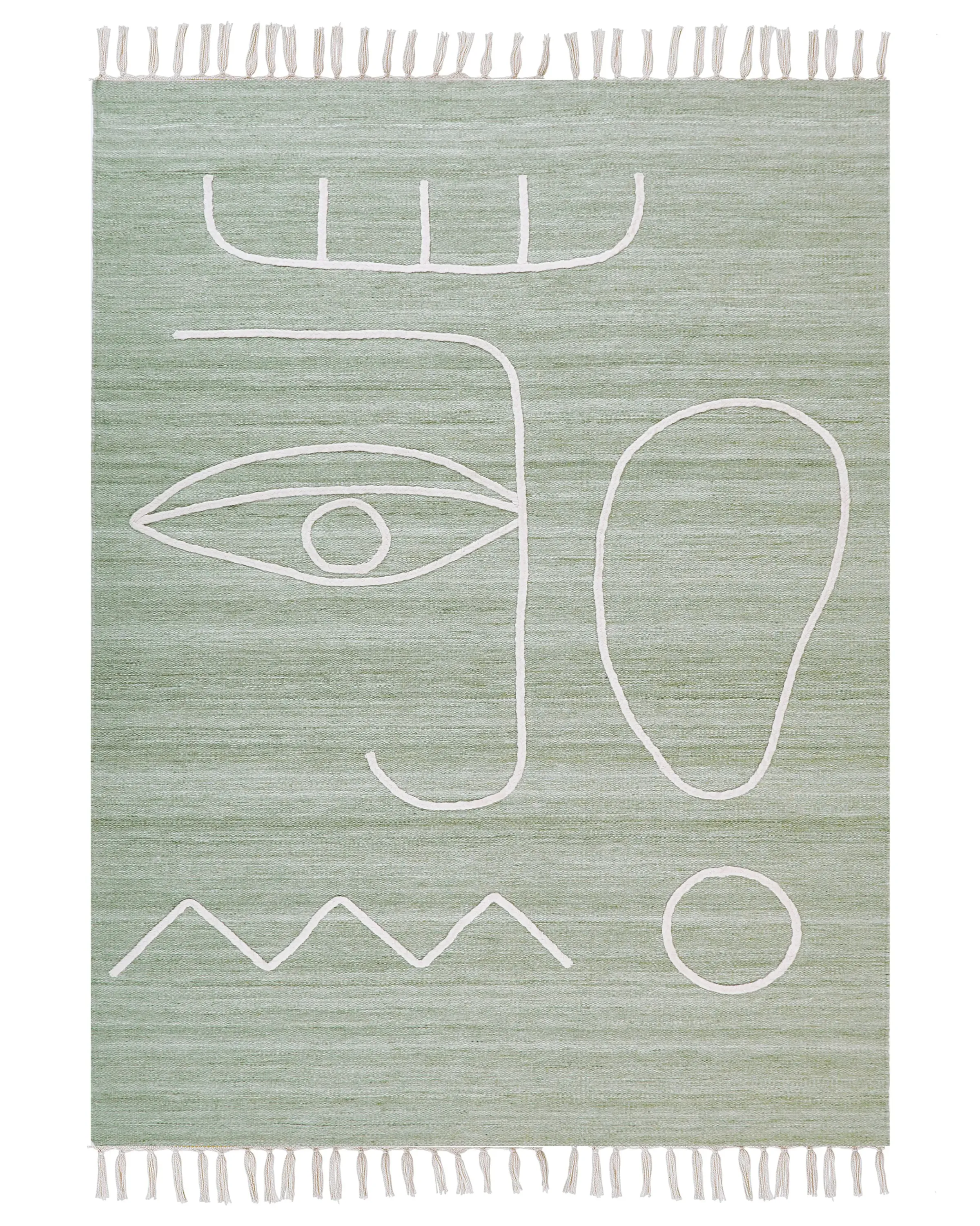 Outdoor Rug YAVU Light Green 140 x 200 cm
