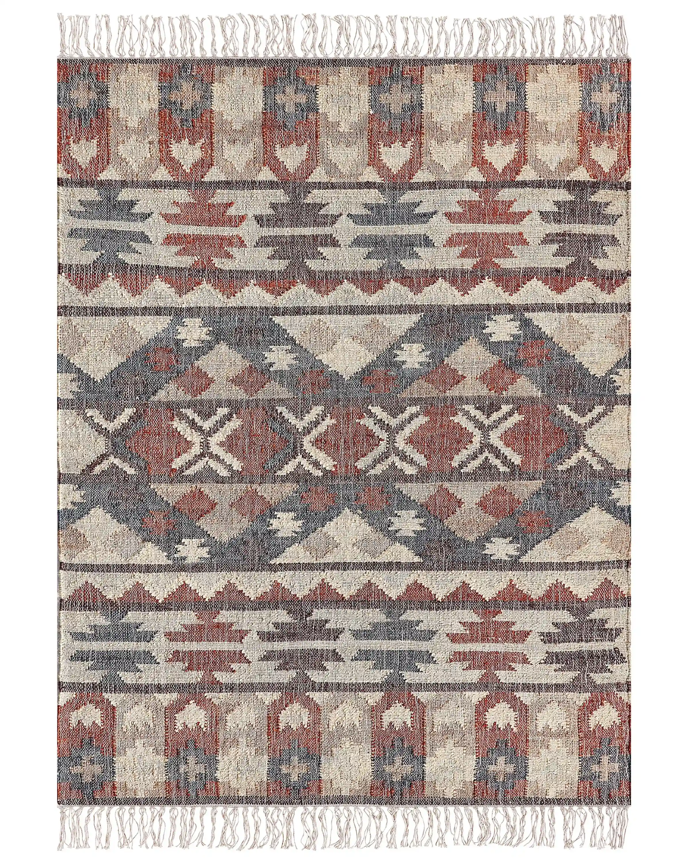 Rug KALFA Multicolour 140 x 200 cm Jute