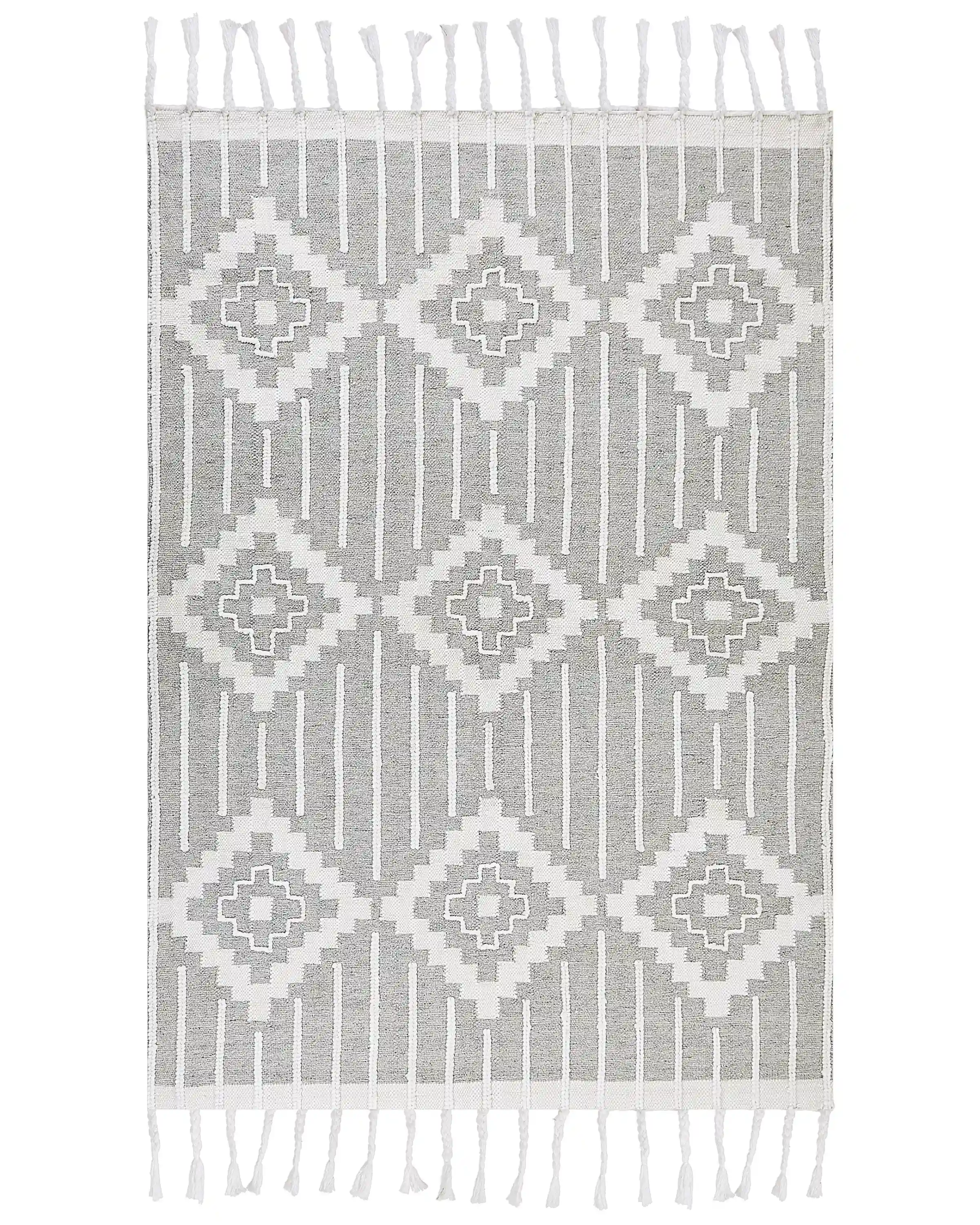 Outdoor Rug TABIAT Grey 160 x 230 cm