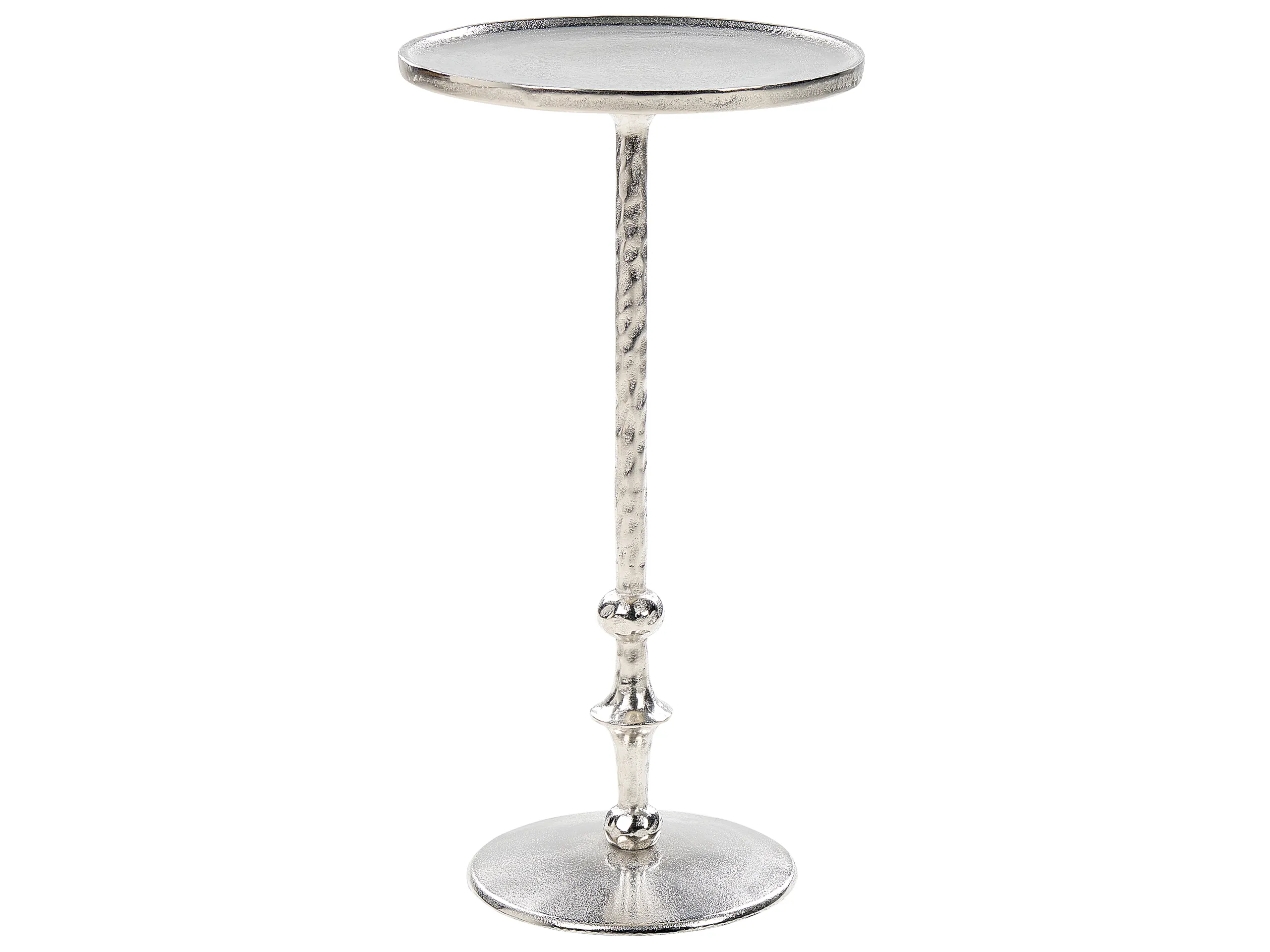 Mesa auxiliar MEDA Metal Plateado